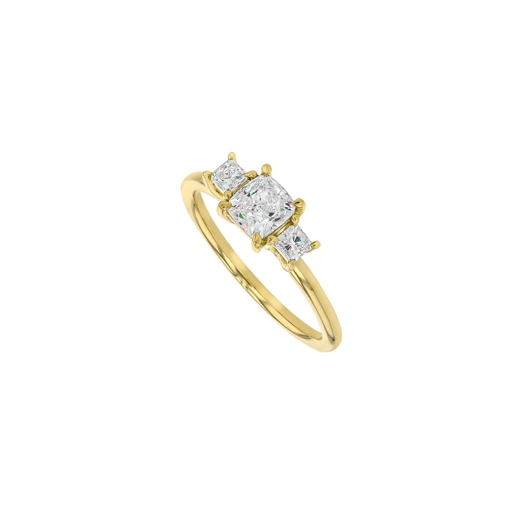 Ava Diamond Trilogy Ring - Eliise Maar Jewellery