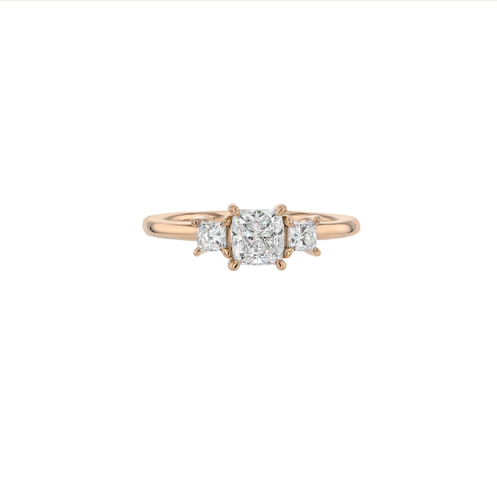 Ava Diamond Trilogy Ring - Eliise Maar Jewellery