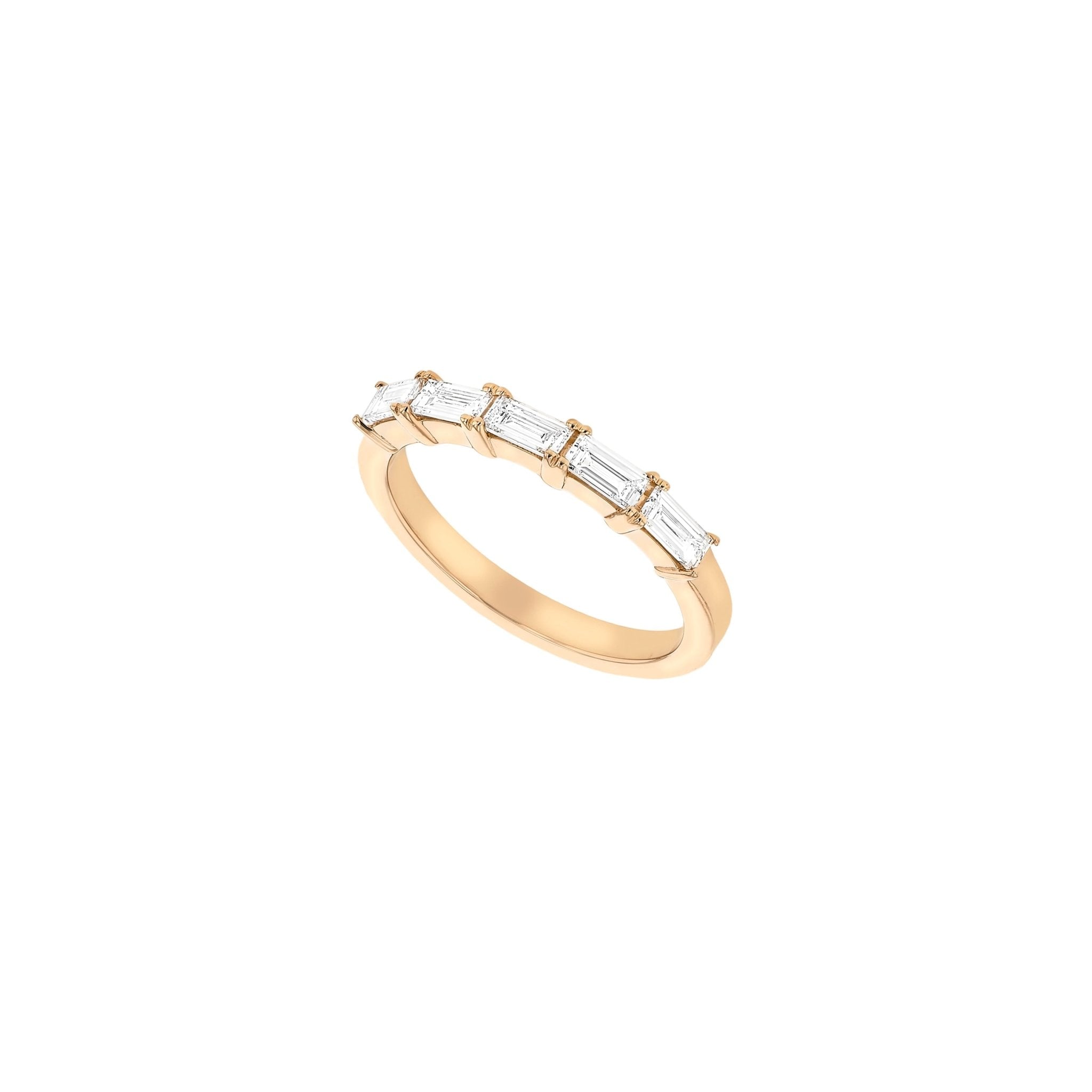 Bamboo Diamond Band - Eliise Maar Jewellery