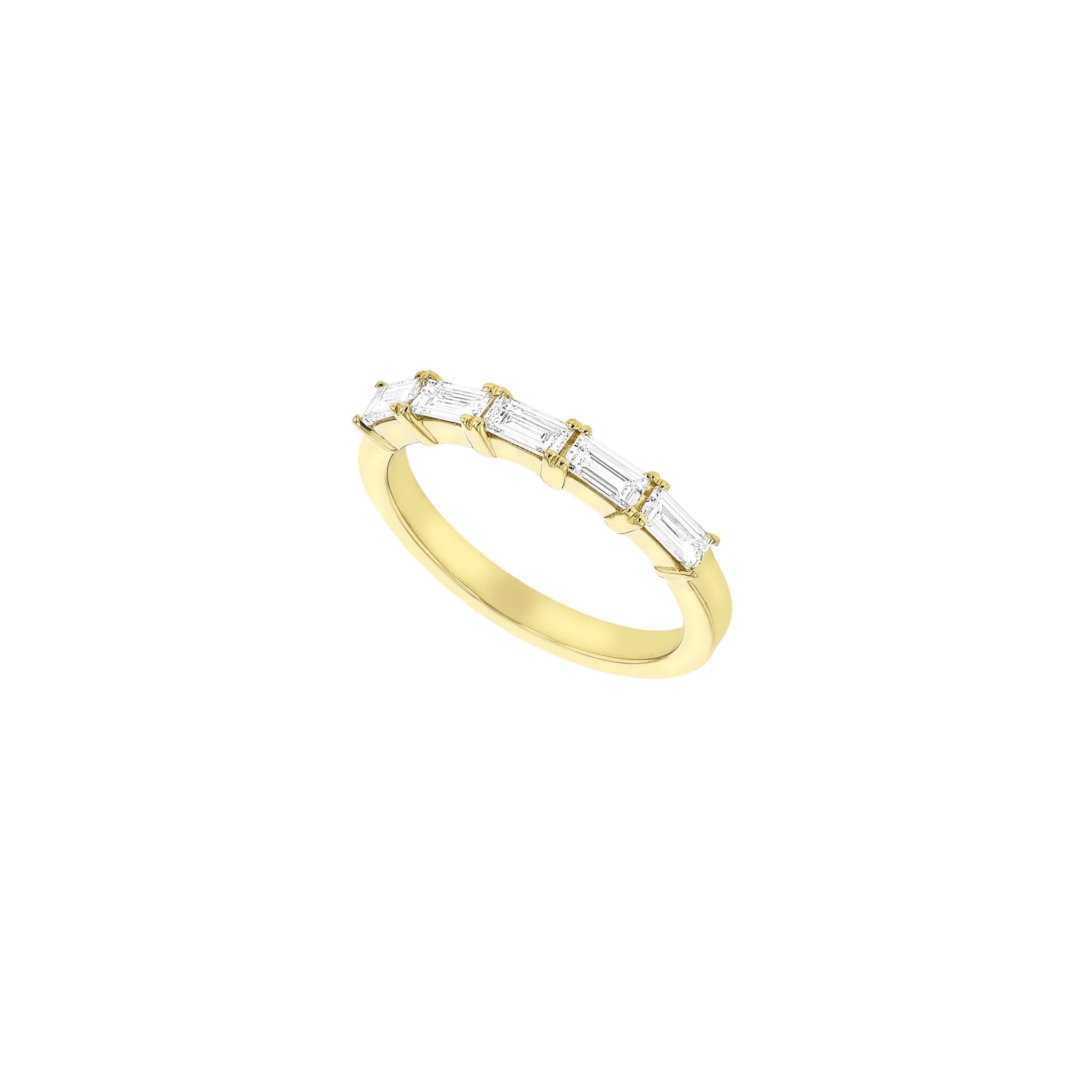 Bamboo Diamond Band - Eliise Maar Jewellery