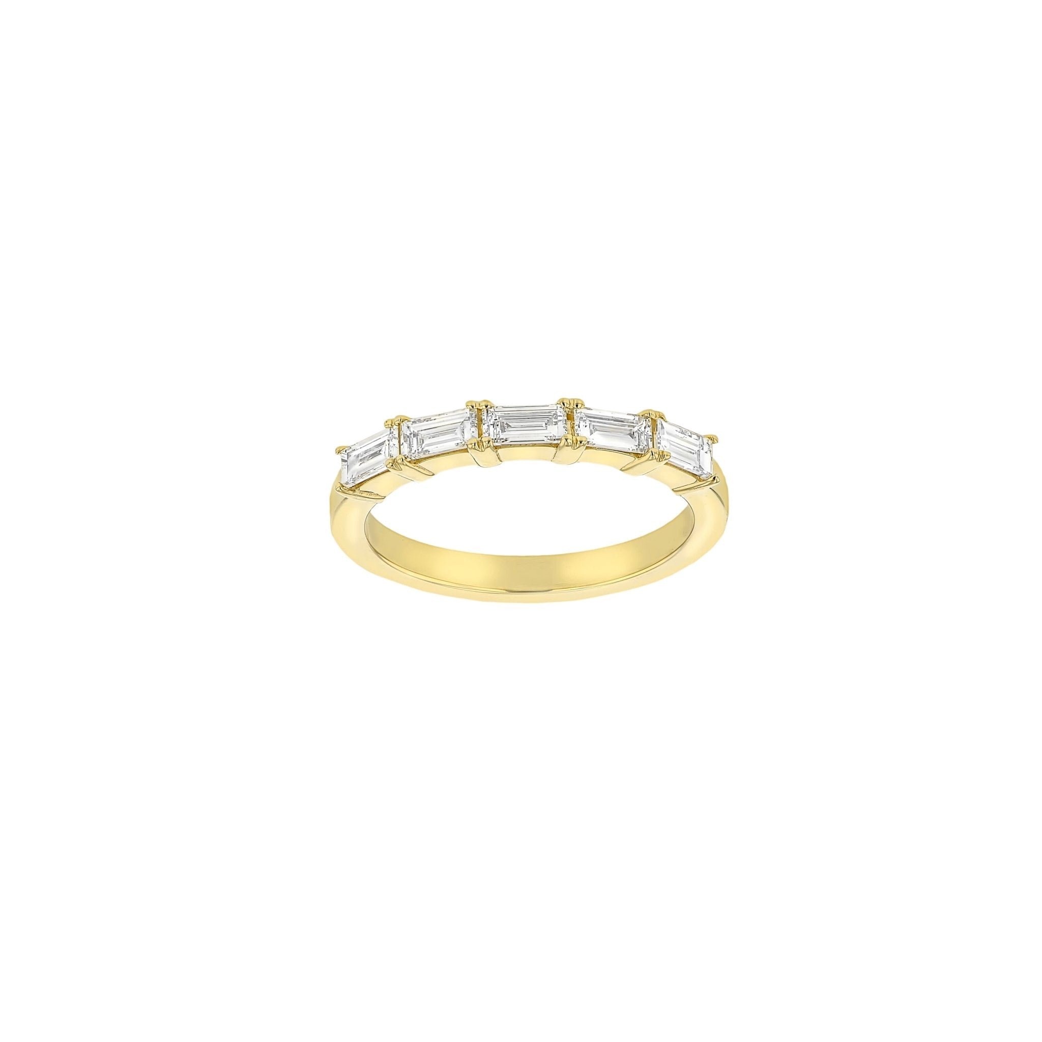 Bamboo Diamond Band - Eliise Maar Jewellery