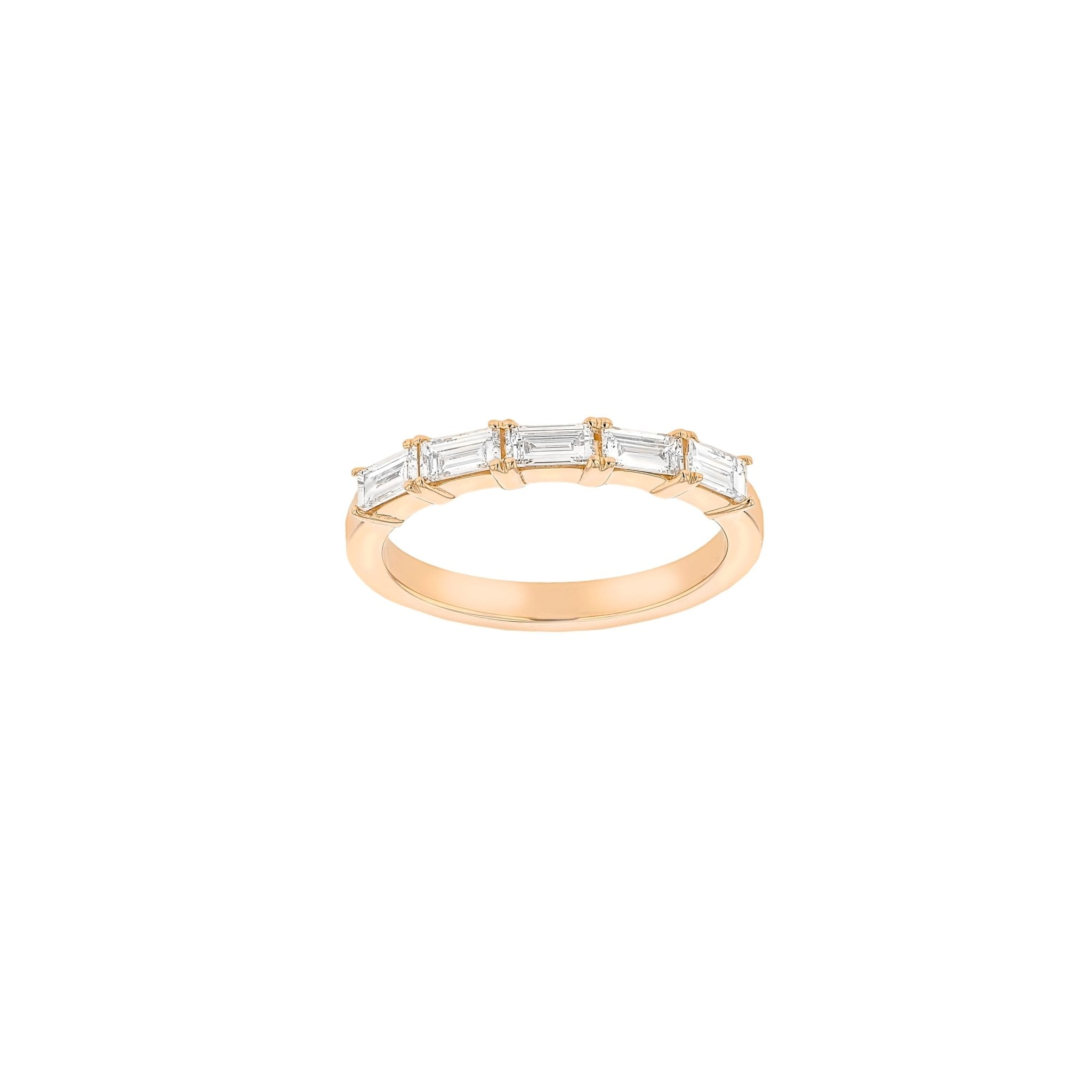 Bamboo Diamond Band - Eliise Maar Jewellery