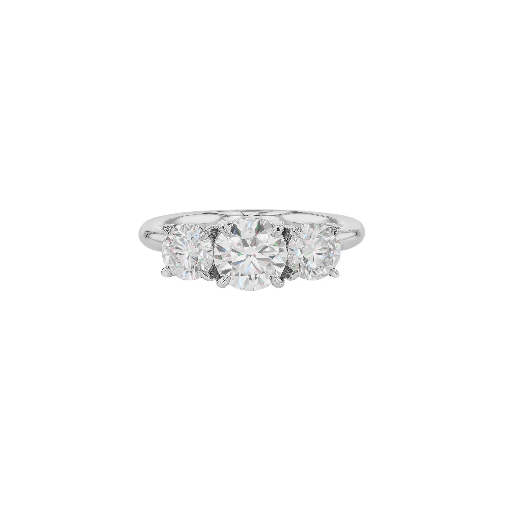 Bridgette Diamond Trilogy Ring - Eliise Maar Jewellery