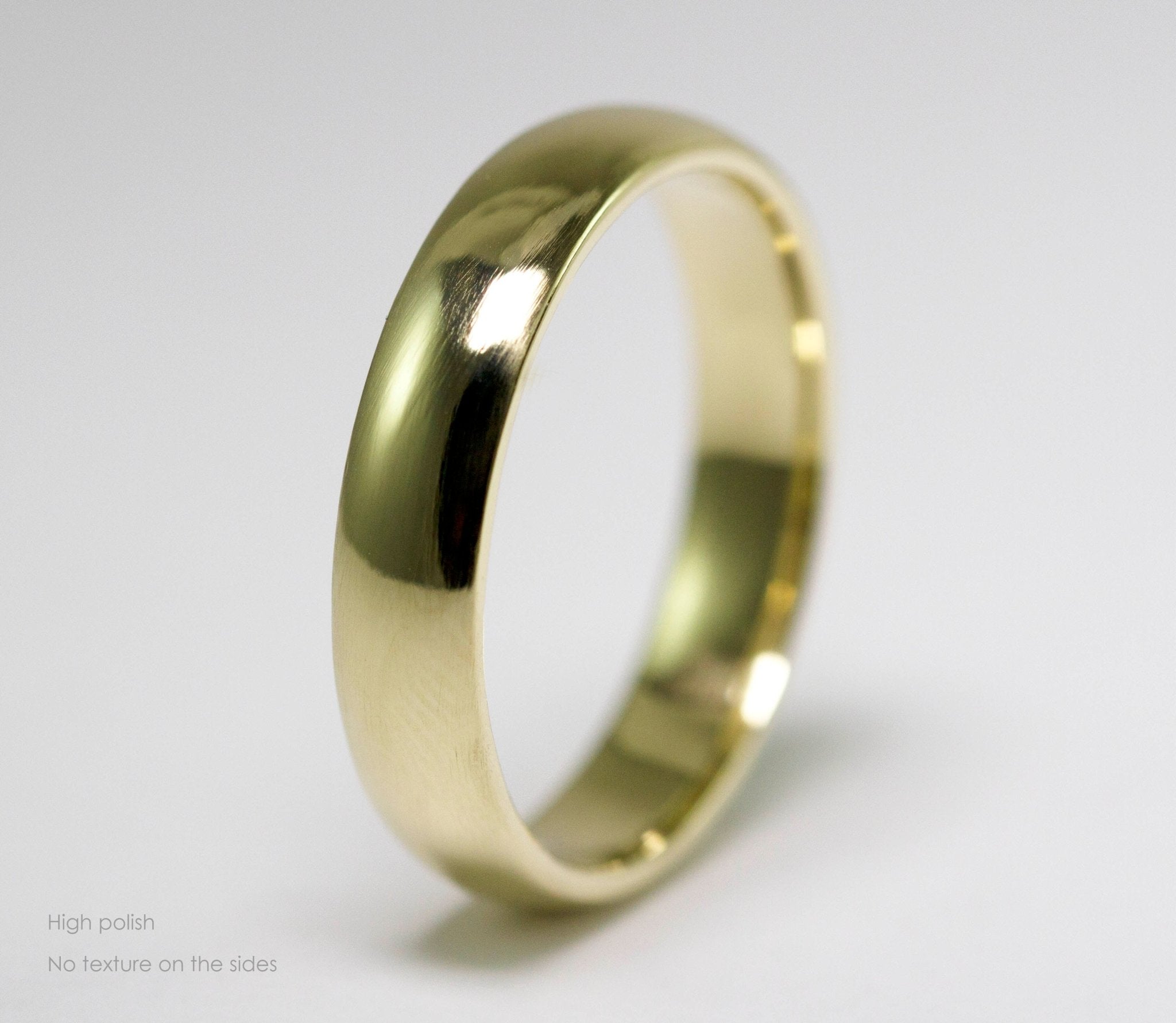 Classic Wedding Rings Yellow - Eliise Maar Jewellery