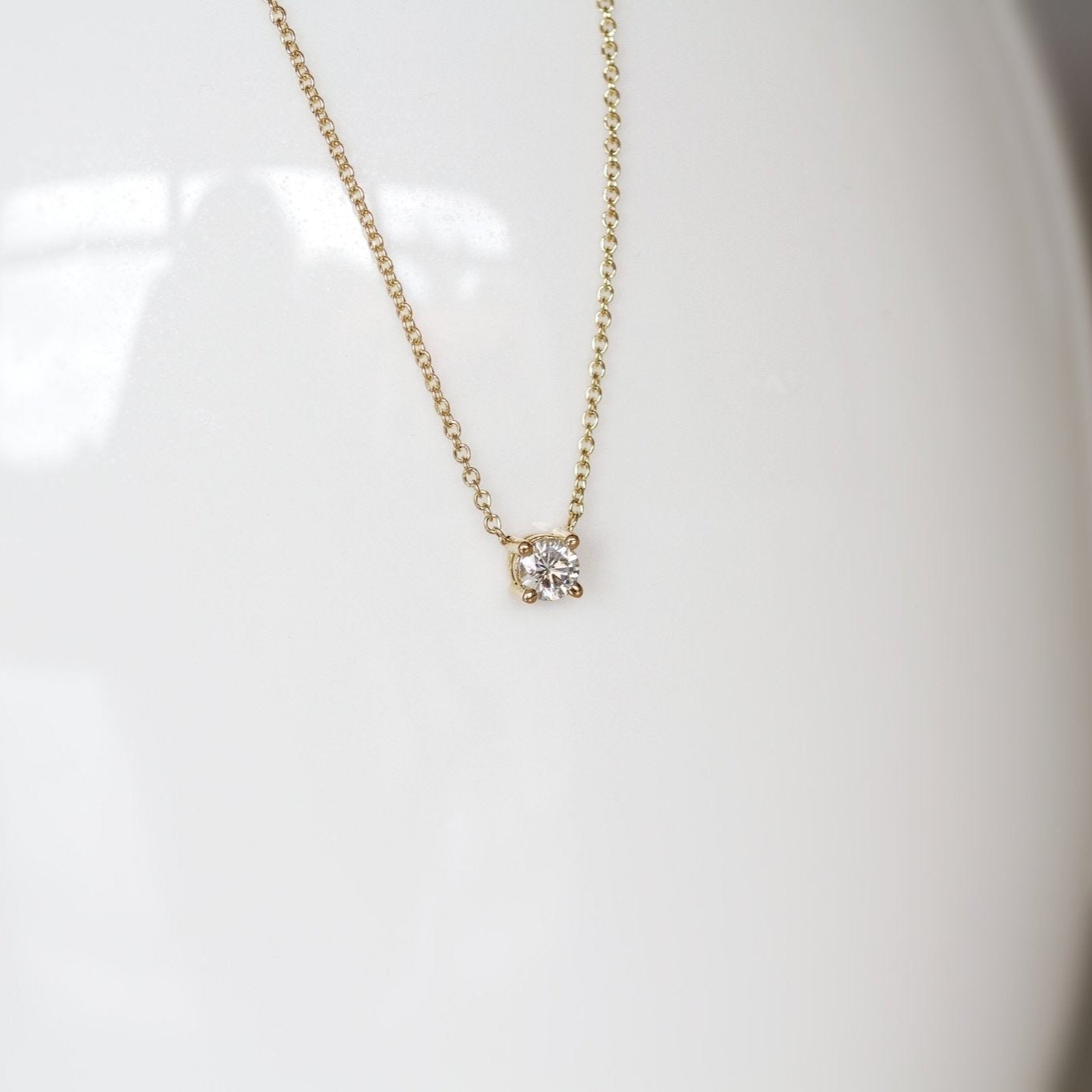 Dainty Diamond Necklace 0.25ct - Eliise Maar Jewellery