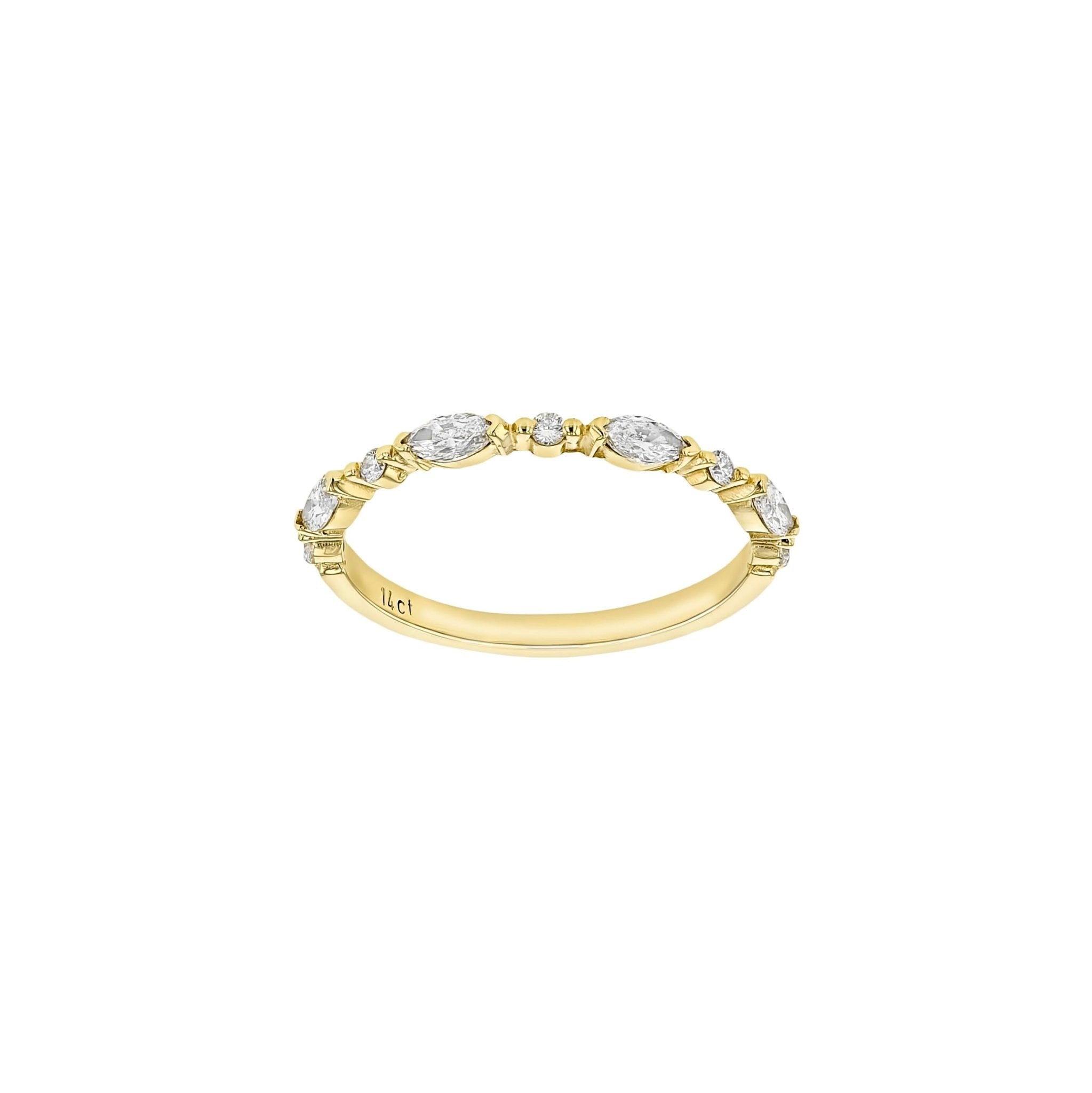 Eleni Diamond Band - Eliise Maar Jewellery