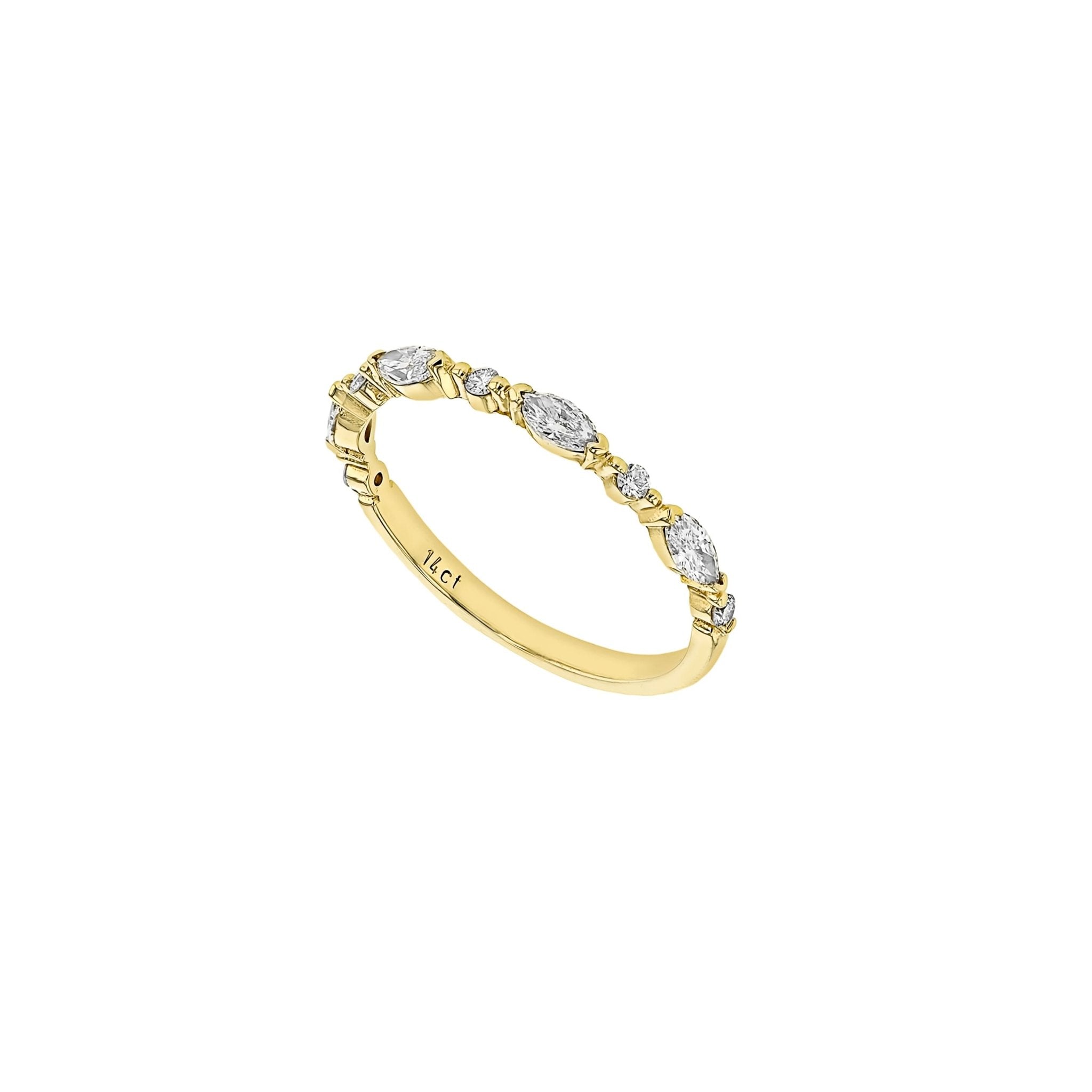 Eleni Diamond Band - Eliise Maar Jewellery