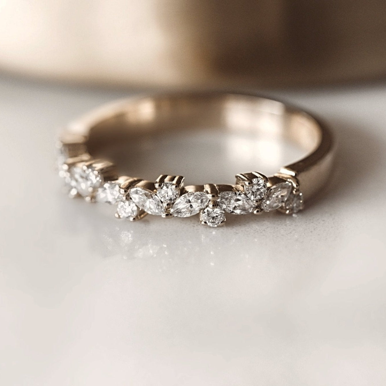 Eleni Luxe Diamond Band - Eliise Maar Jewellery