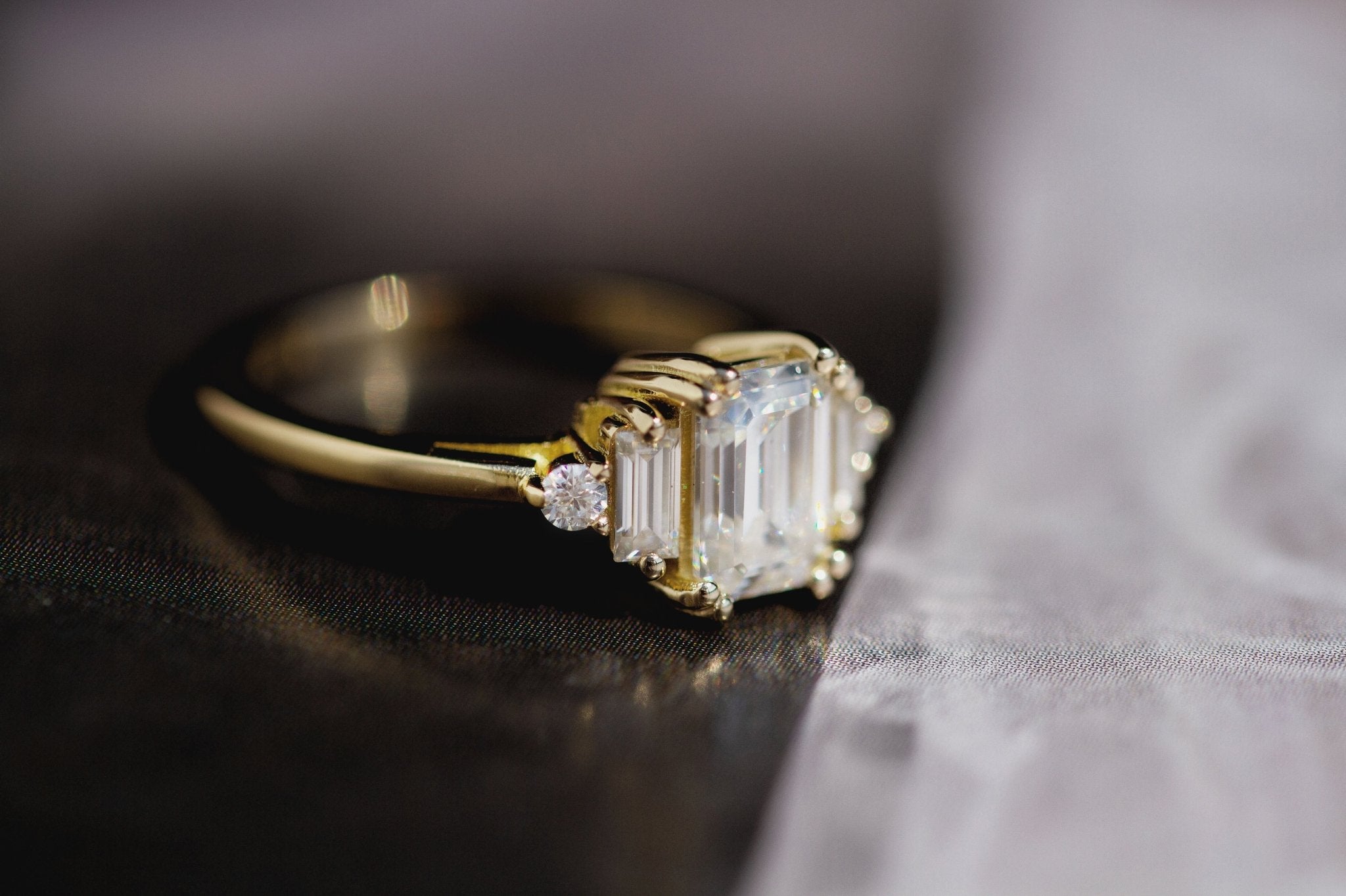 Evie Moissanite Ring - Eliise Maar Jewellery