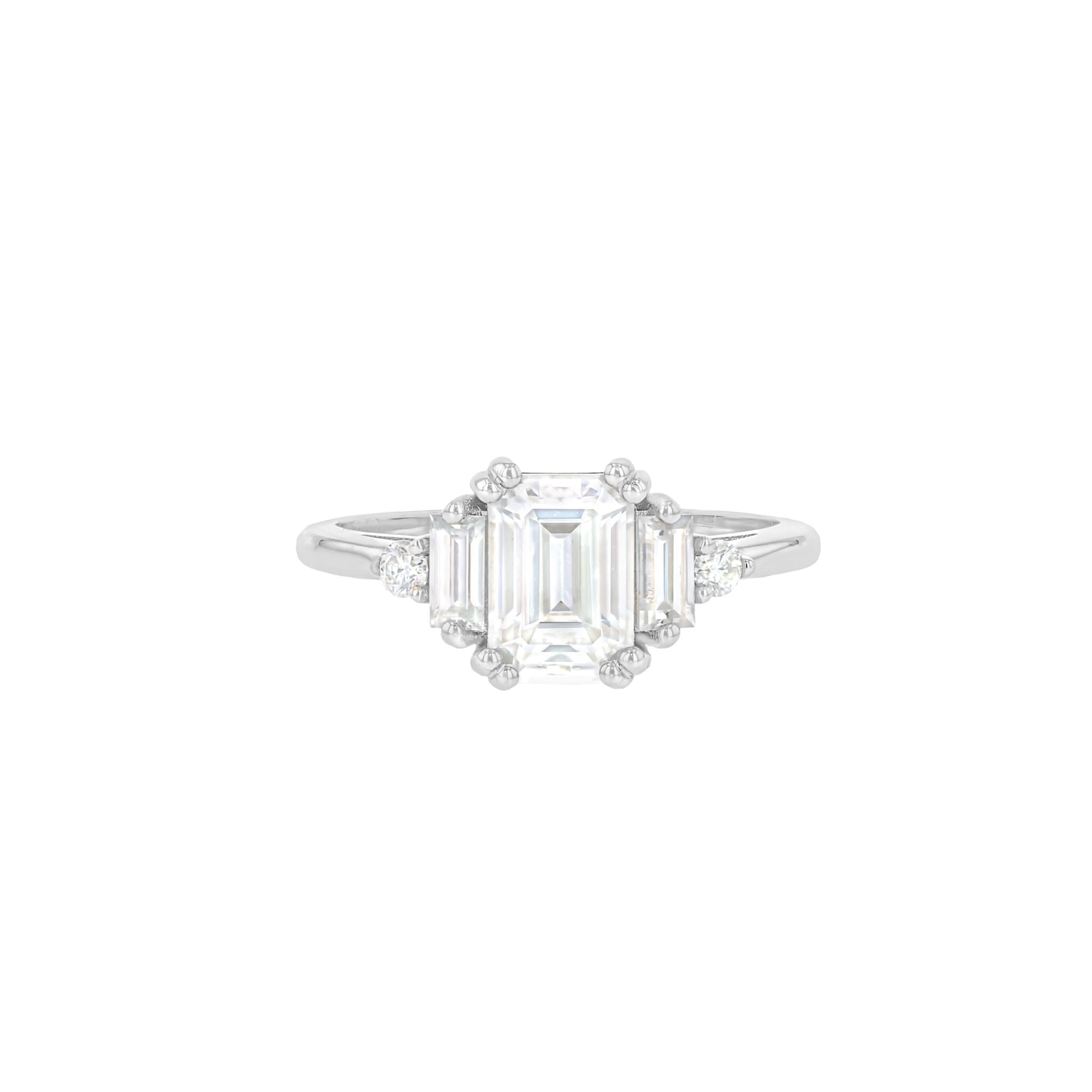 Evie Moissanite Ring - Eliise Maar Jewellery