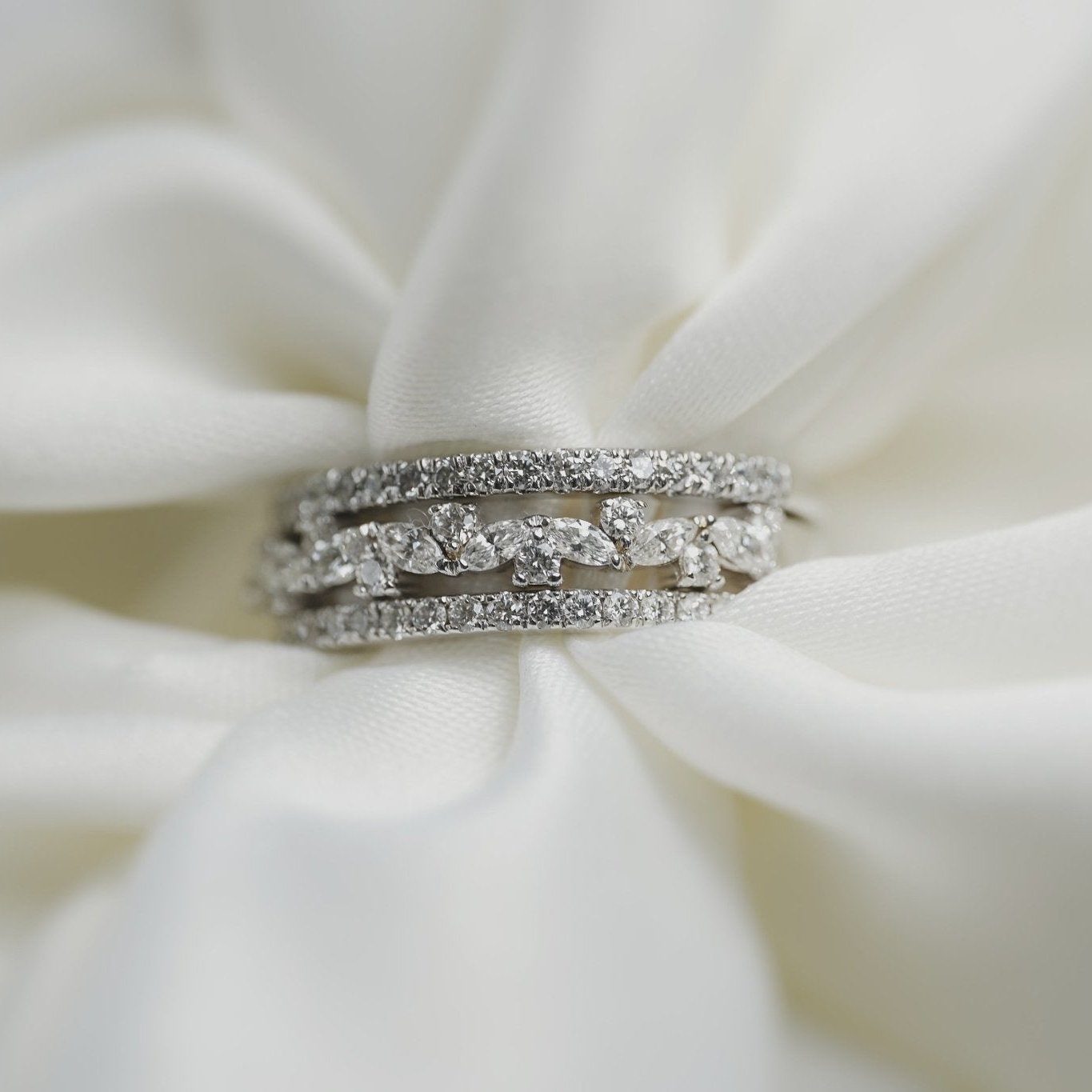 Fine Lavish Diamond Band - Eliise Maar Jewellery