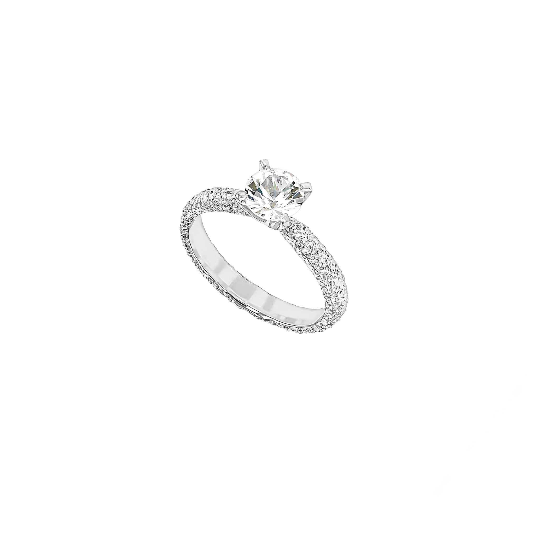 Frost Solitaire Engagement Ring - Eliise Maar Jewellery