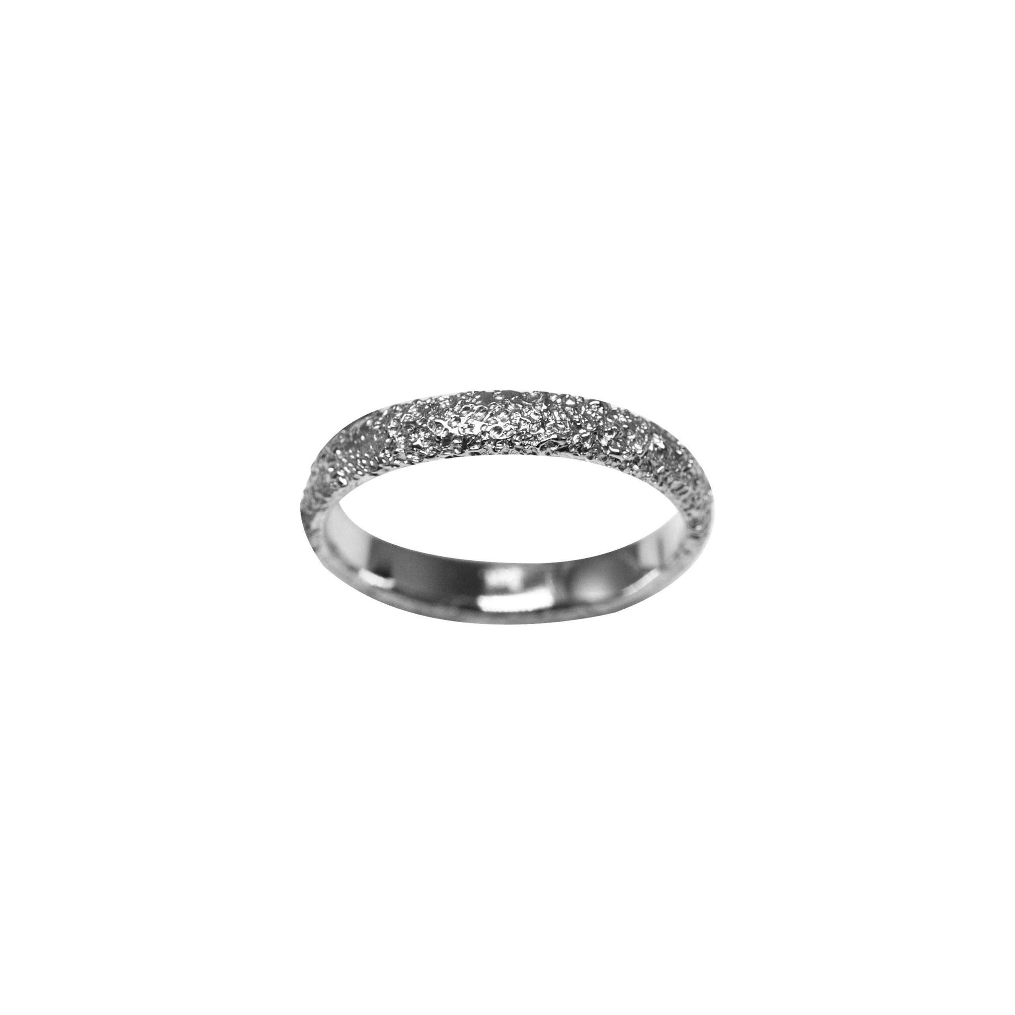 Frost Wedding Ring White - Eliise Maar Jewellery