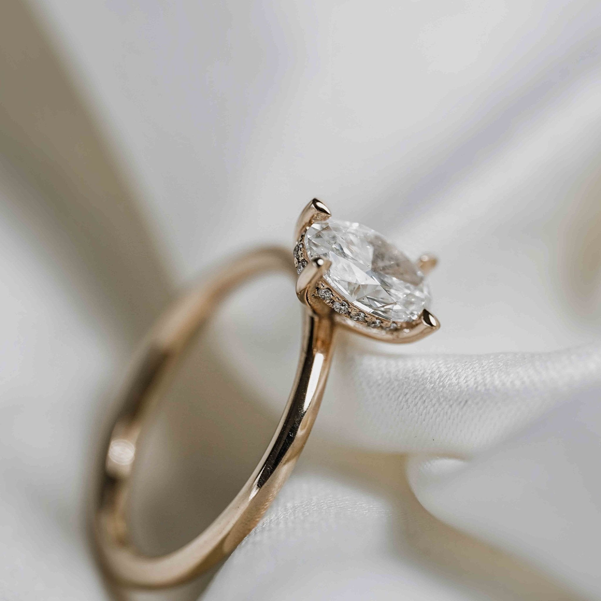 Harper Round Diamond Ring - Eliise Maar Jewellery