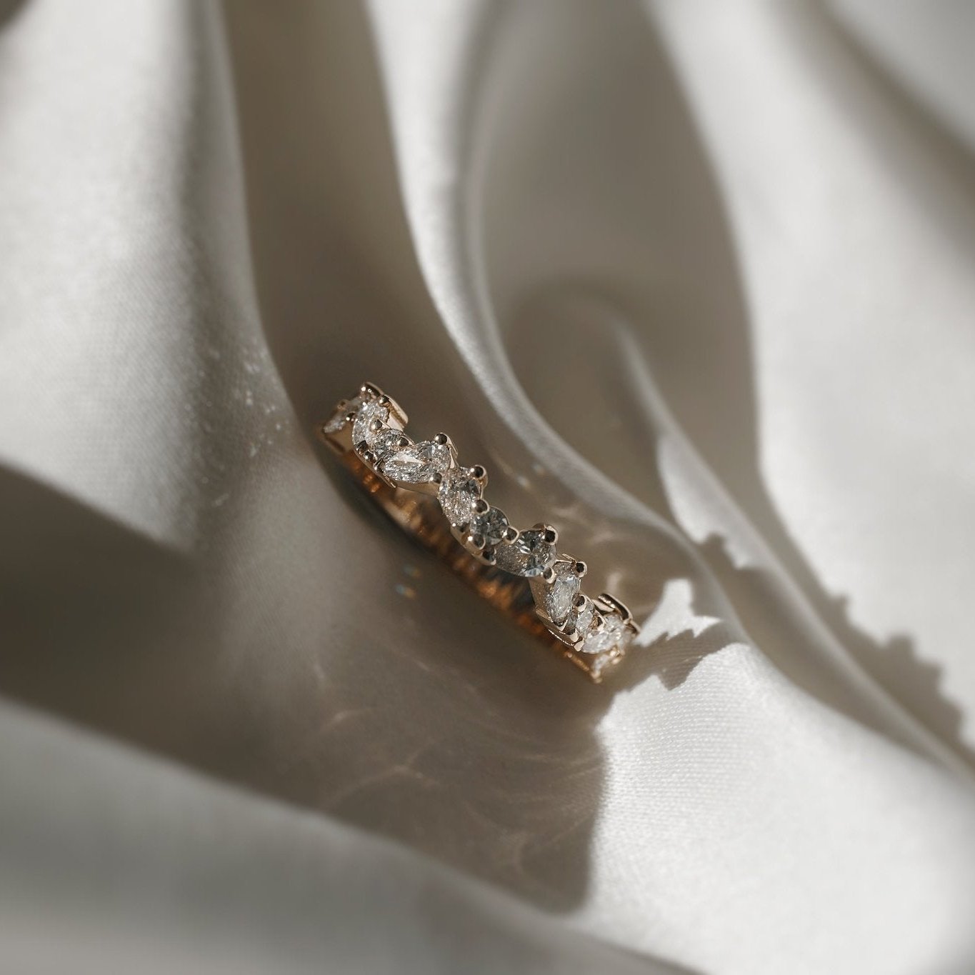 Ivy Luxe Diamond Band - Eliise Maar Jewellery