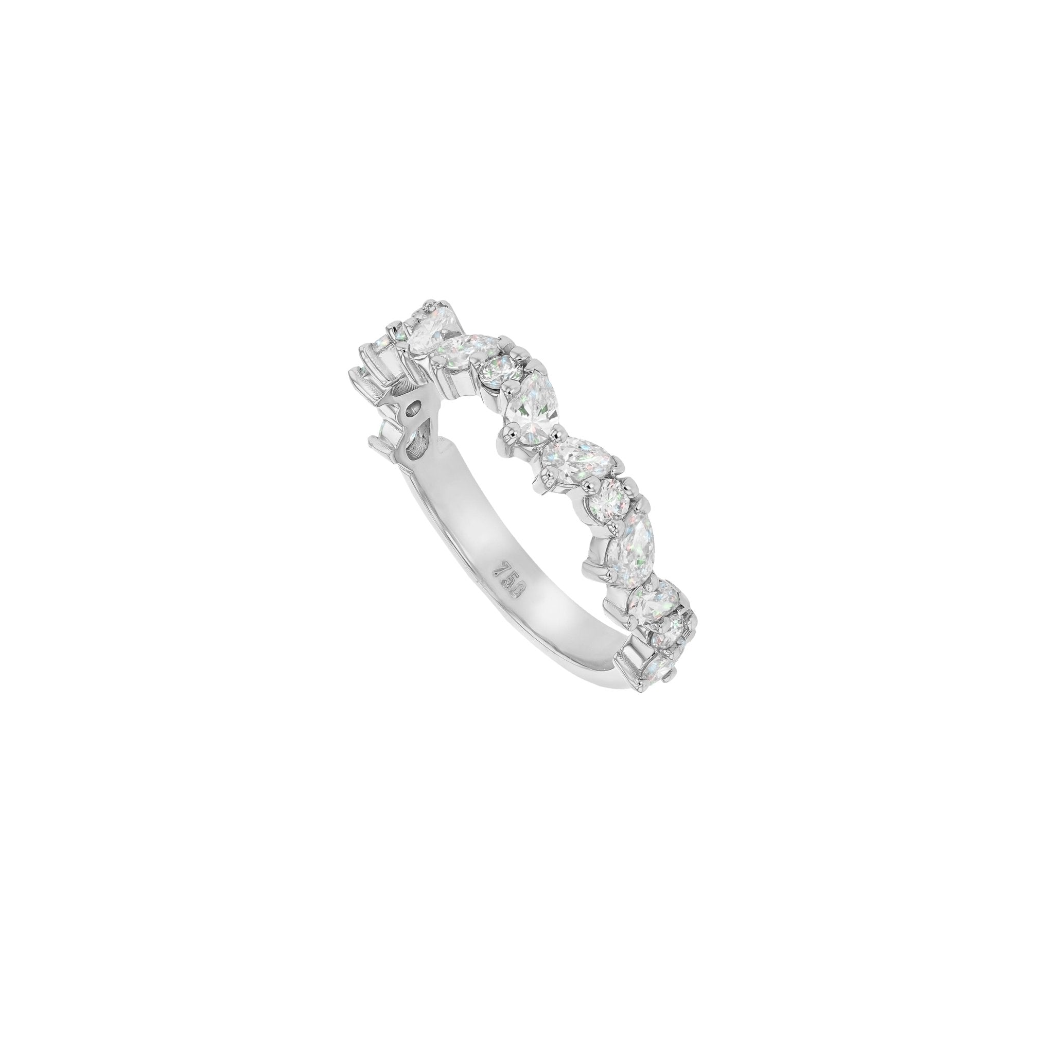 Ivy Luxe Diamond Band - Eliise Maar Jewellery