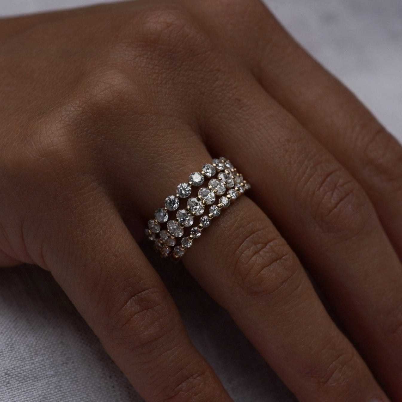 Josephine Luxe Diamond Band - Eliise Maar Jewellery