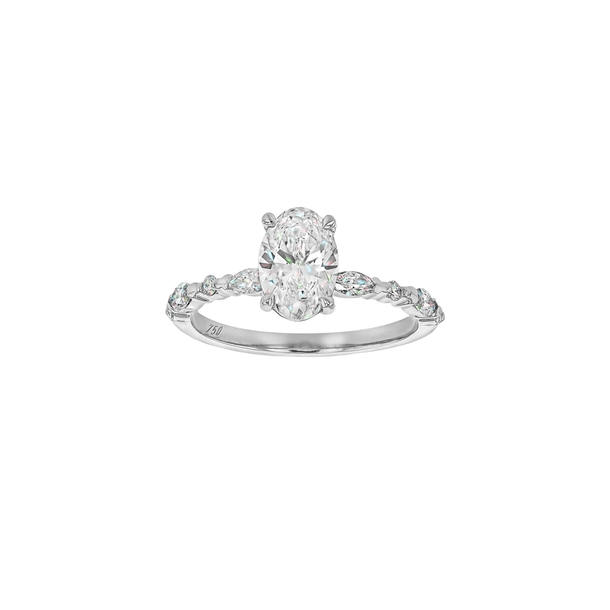 Kelly Diamond Ring - Eliise Maar Jewellery