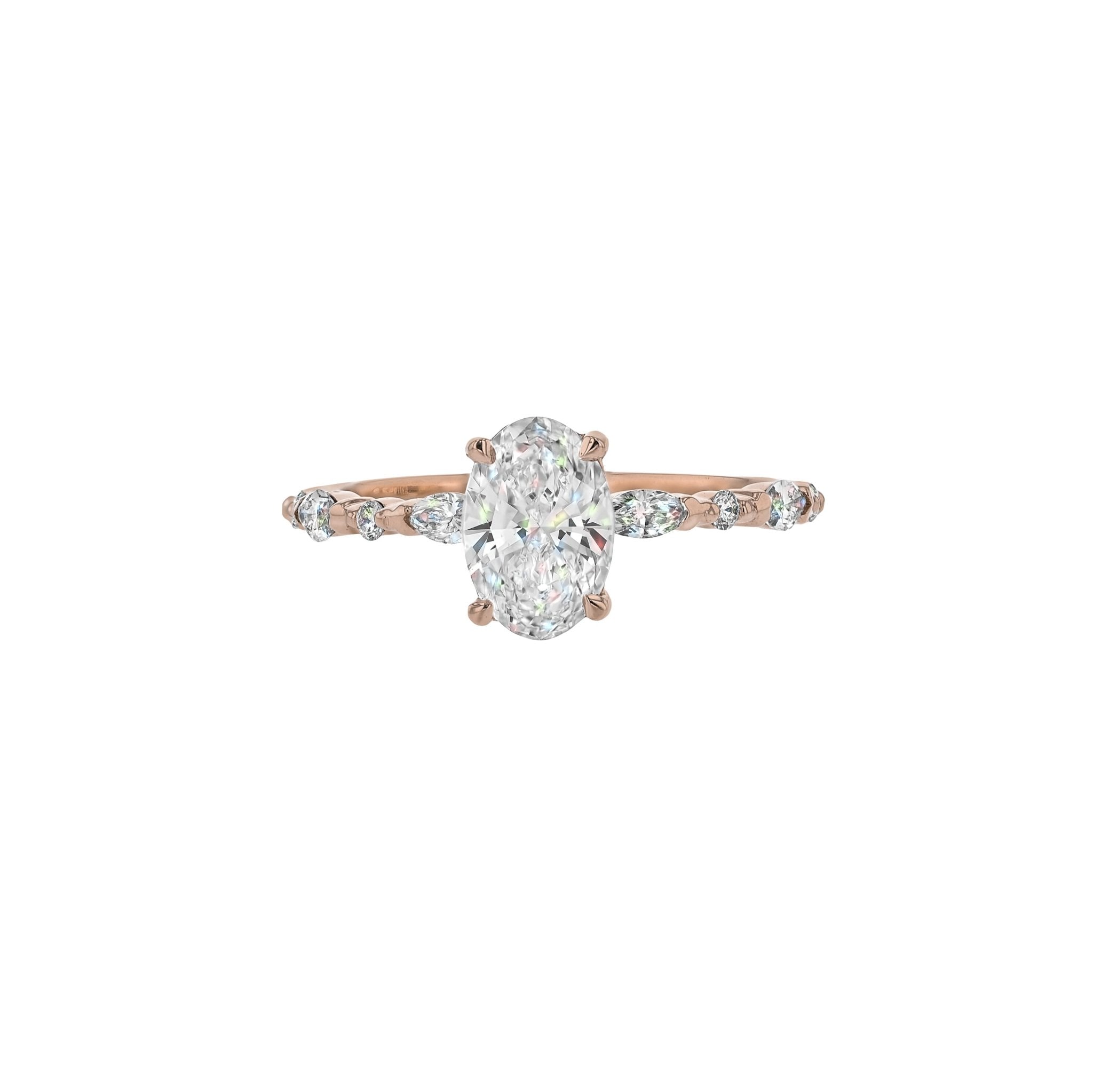 Kelly Diamond Ring - Eliise Maar Jewellery