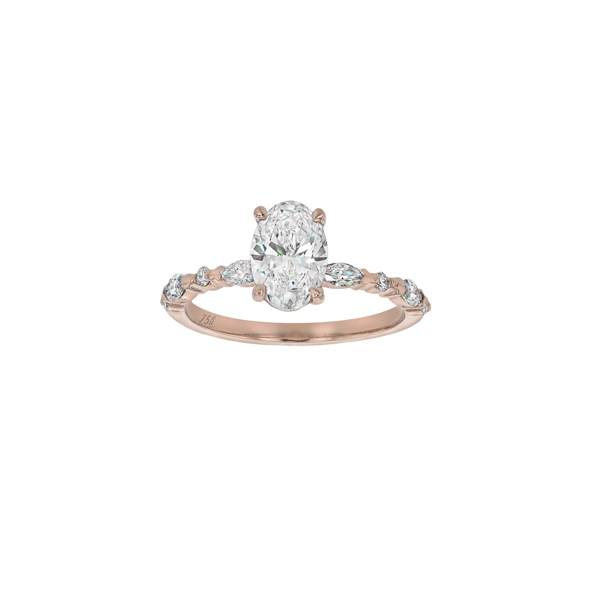 Kelly Diamond Ring - Eliise Maar Jewellery