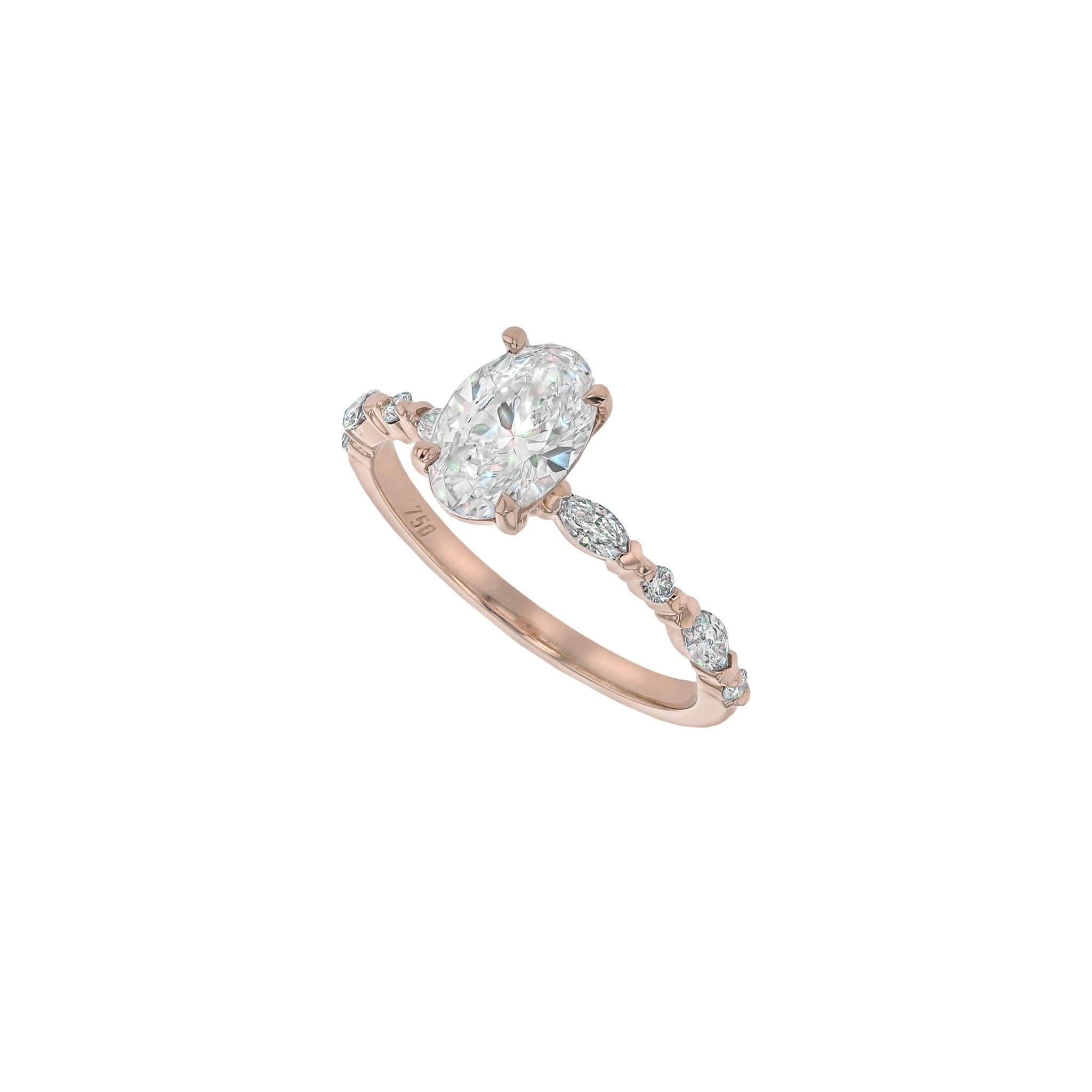 Kelly Diamond Ring - Eliise Maar Jewellery