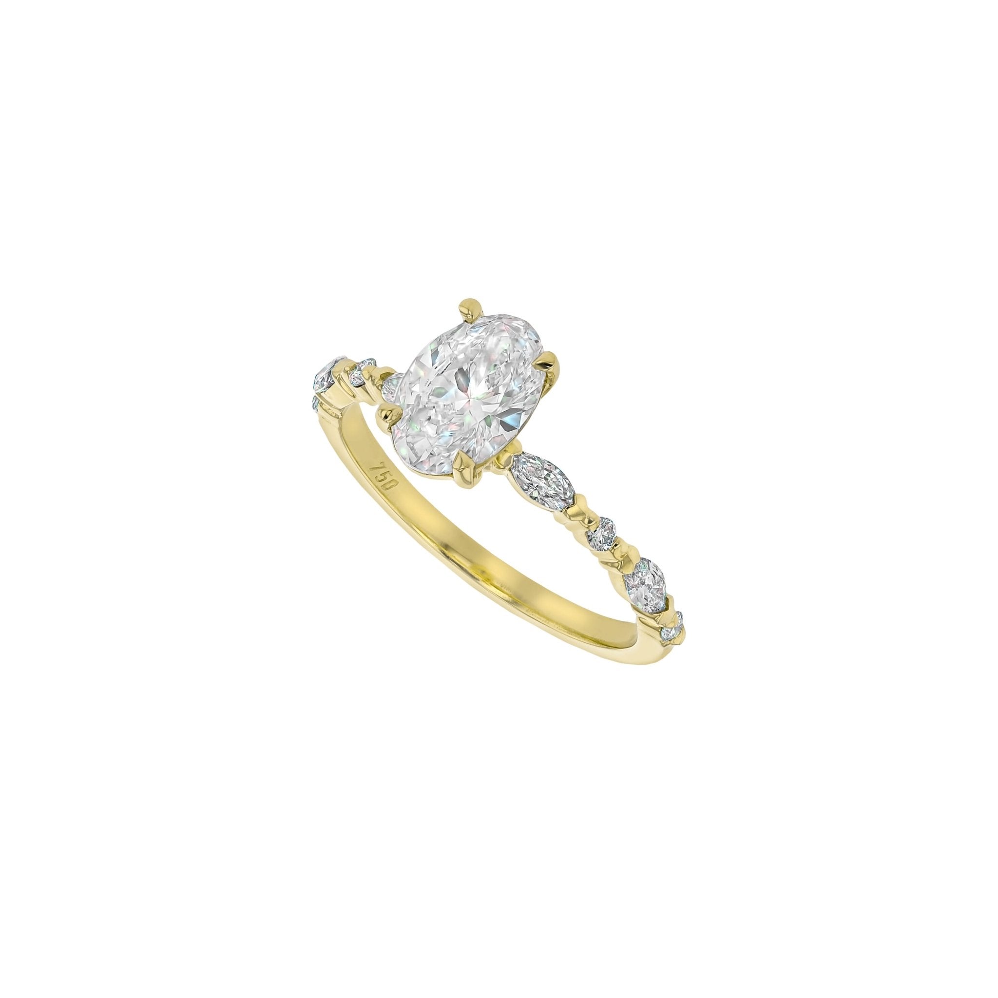 Kelly Diamond Ring - Eliise Maar Jewellery