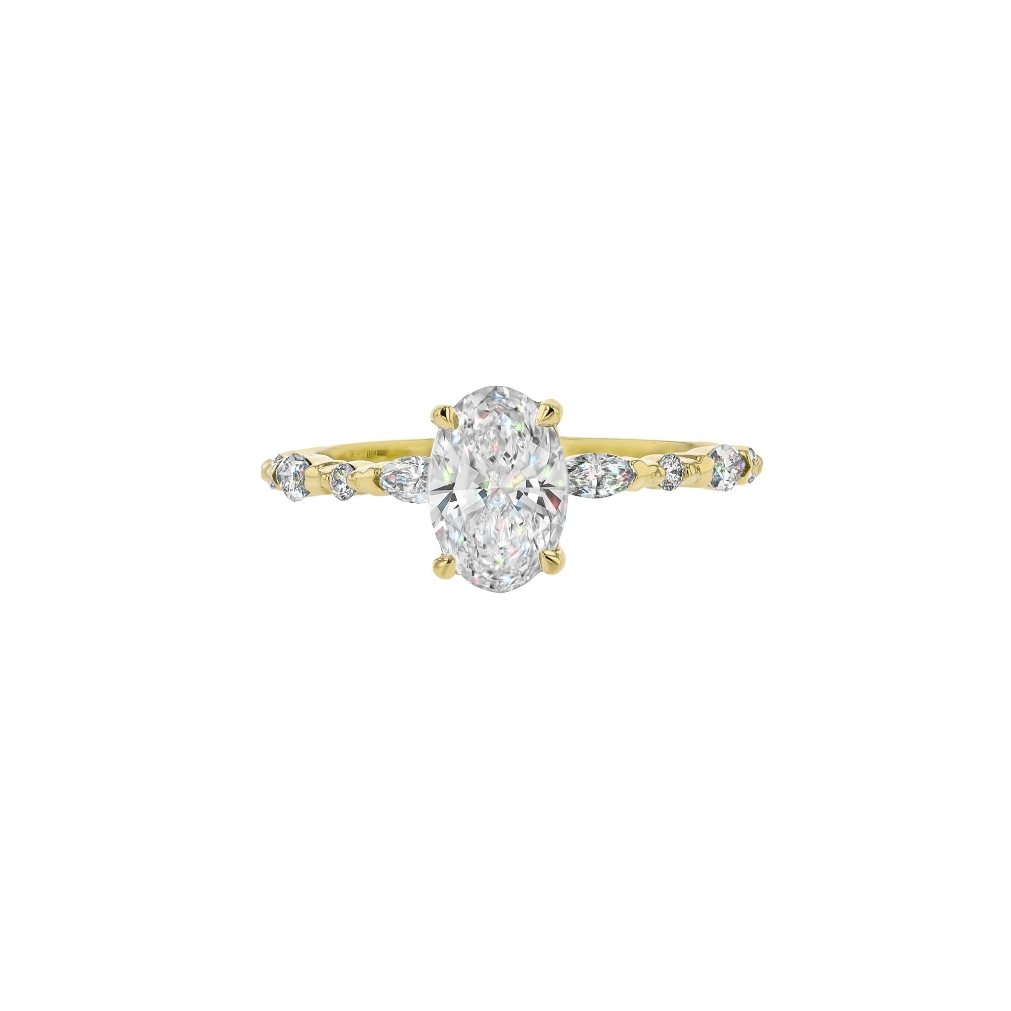 Kelly Diamond Ring - Eliise Maar Jewellery