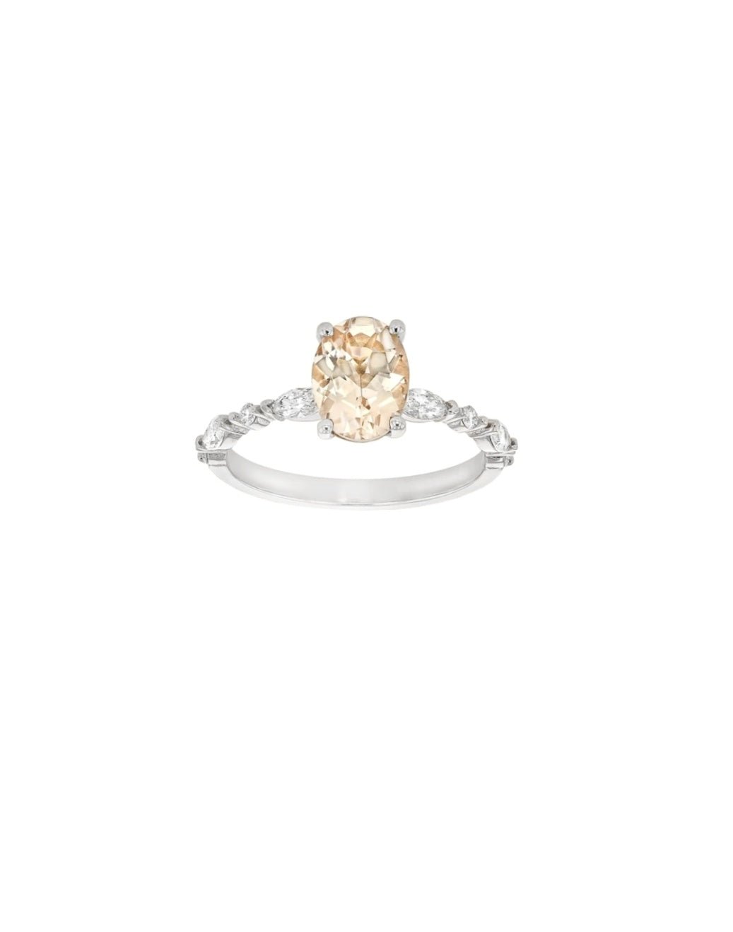 Kelly Ring Morganite - Eliise Maar Jewellery