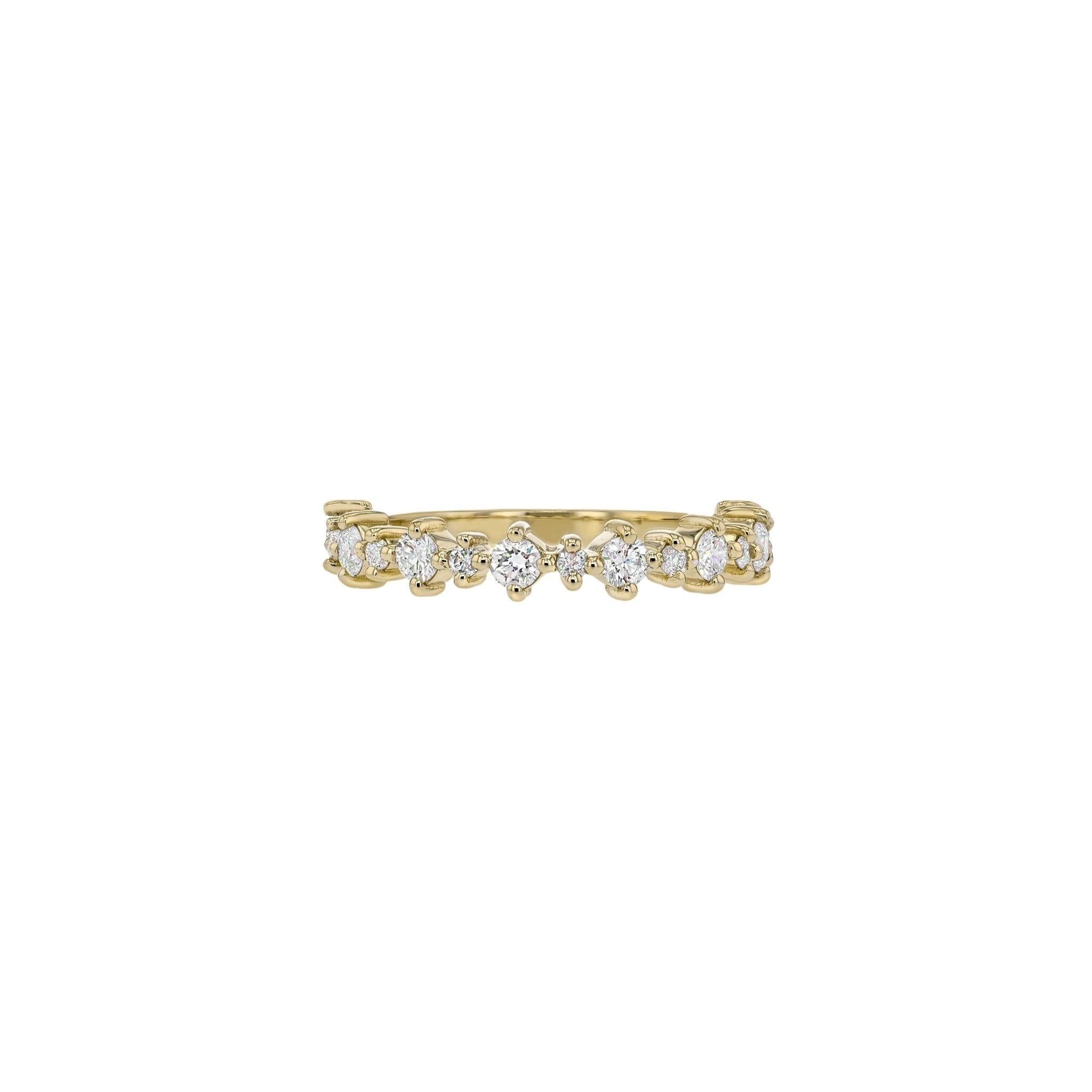 Leanna Diamond Band - Eliise Maar Jewellery