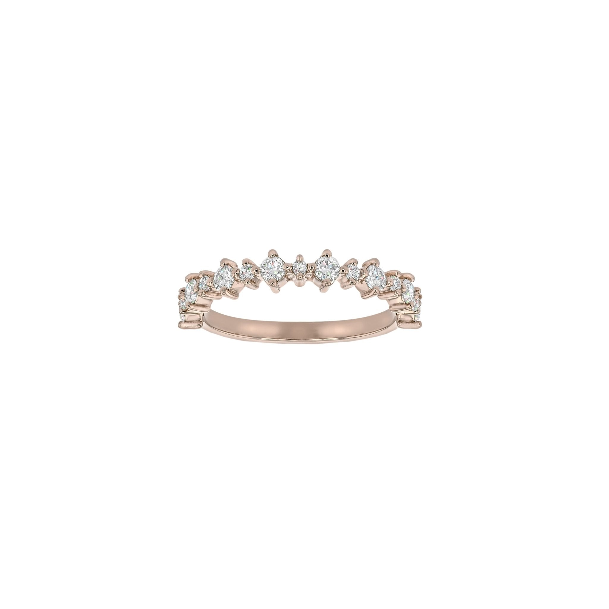 Leanna Diamond Band - Eliise Maar Jewellery