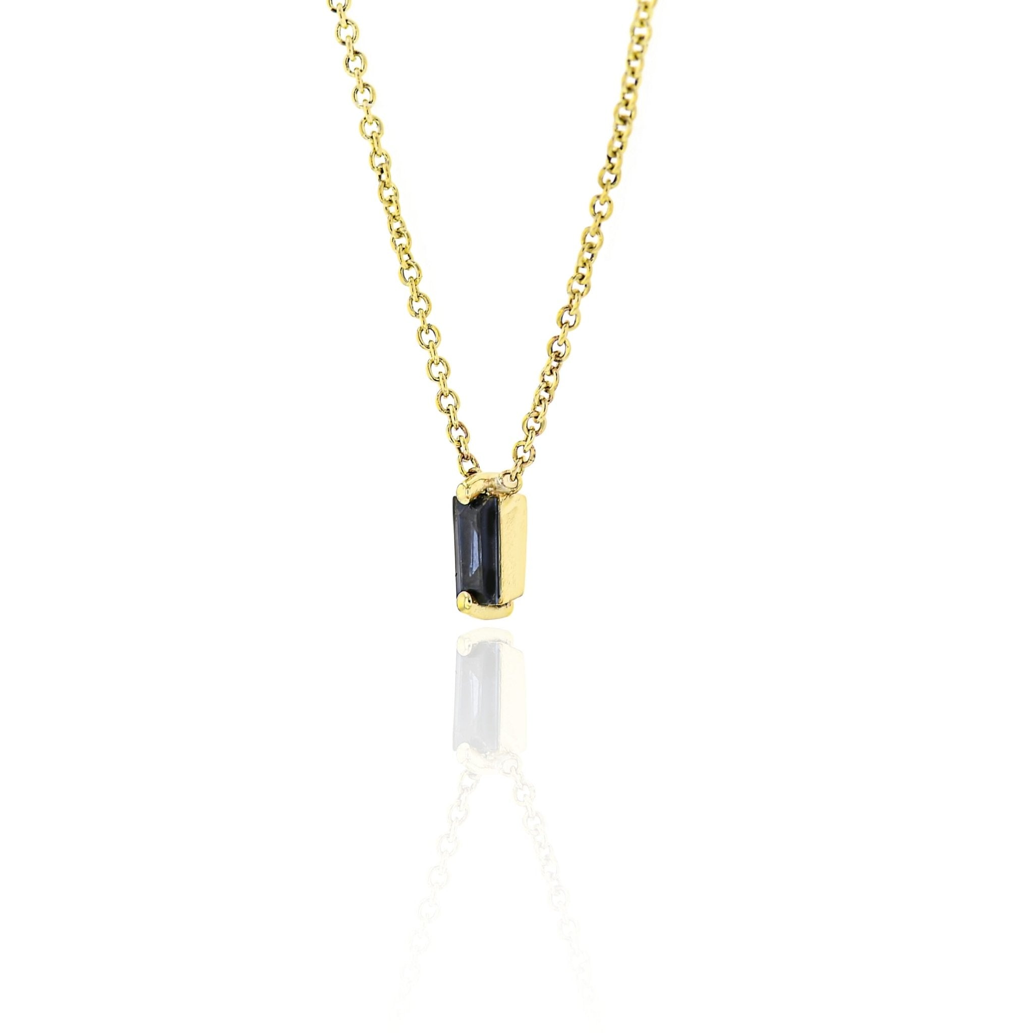 Lola Sapphire Necklace - Eliise Maar Jewellery