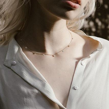 Luxe Diamond Choker - Eliise Maar Jewellery