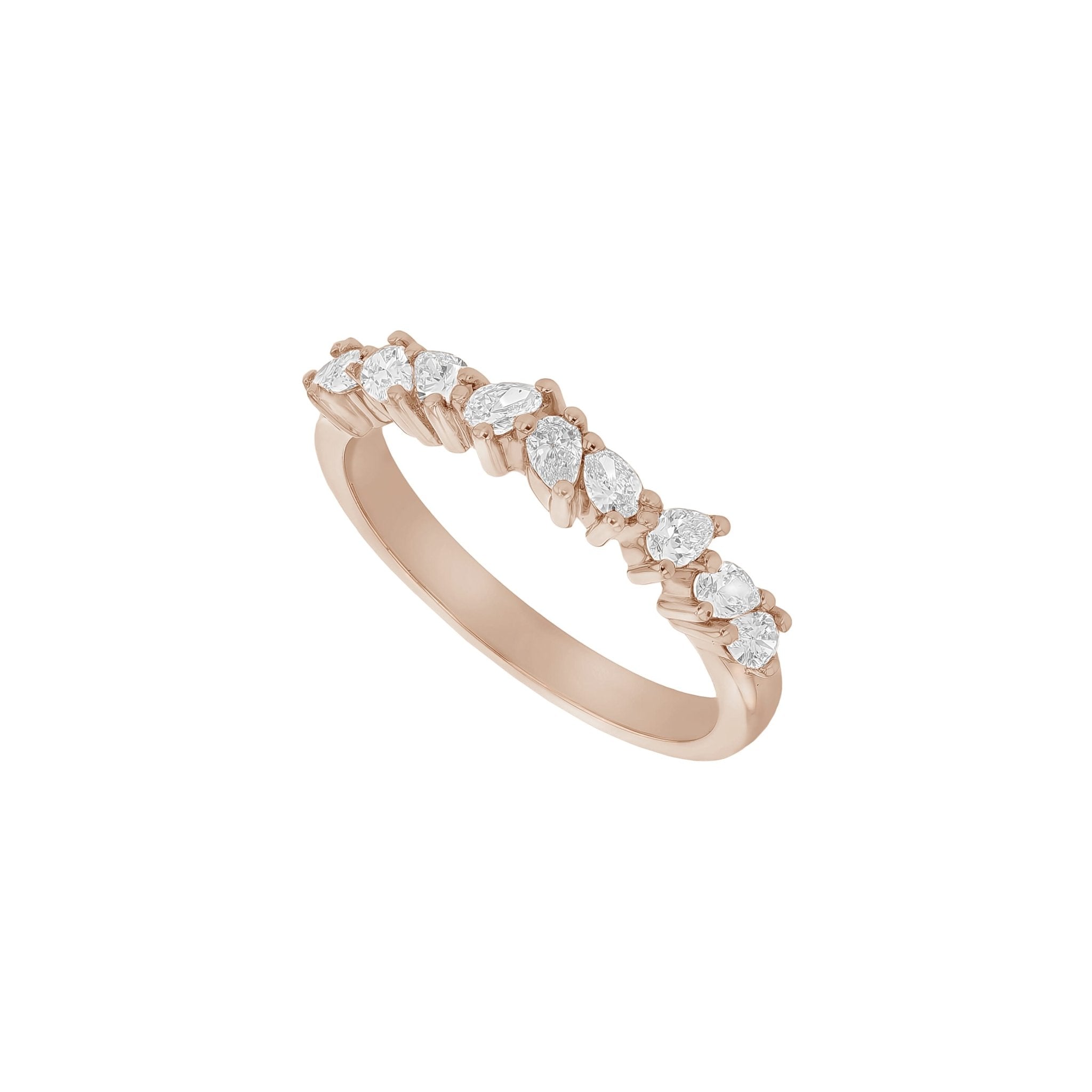 Petite Genevieve Diamond Band - Eliise Maar Jewellery