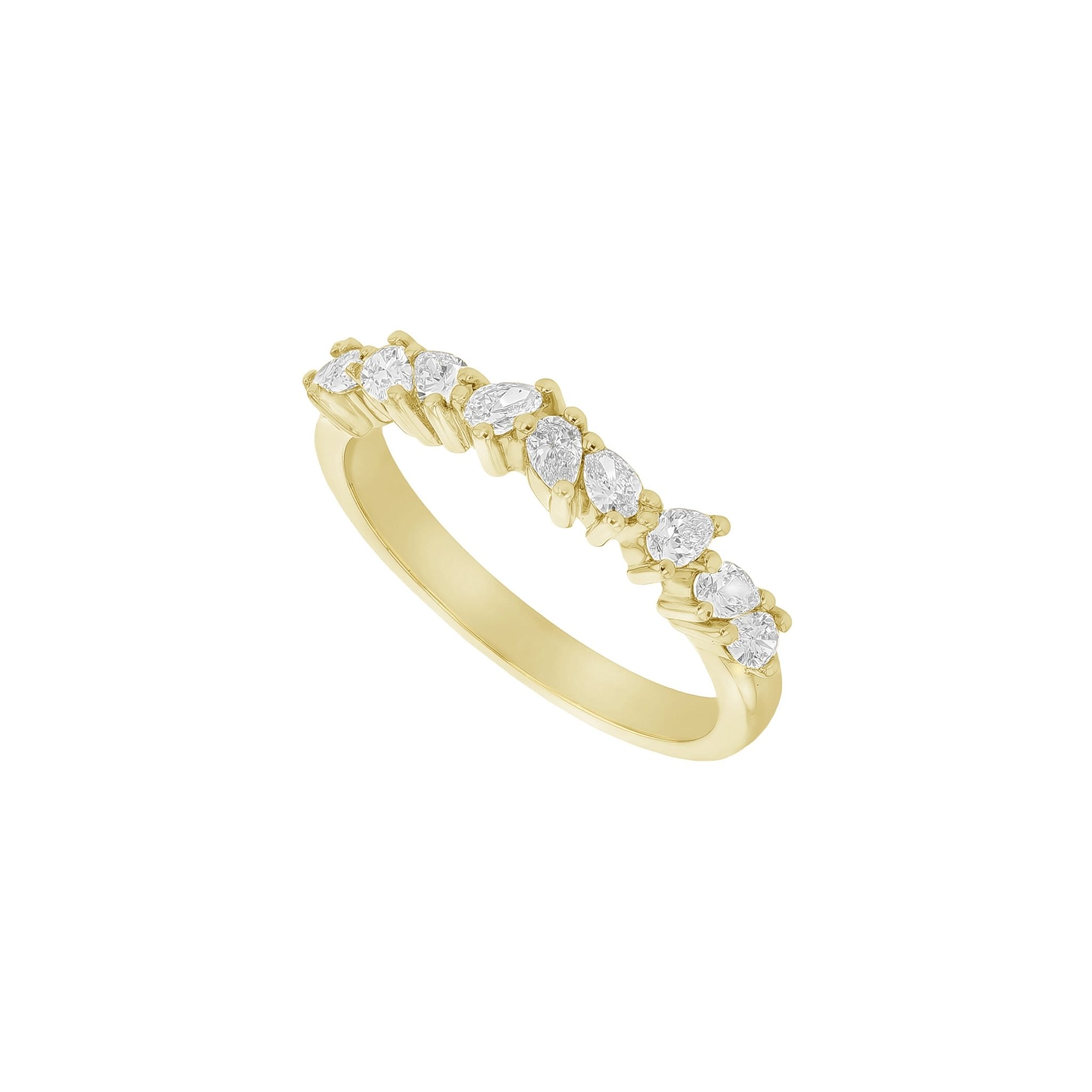 Petite Genevieve Diamond Band - Eliise Maar Jewellery