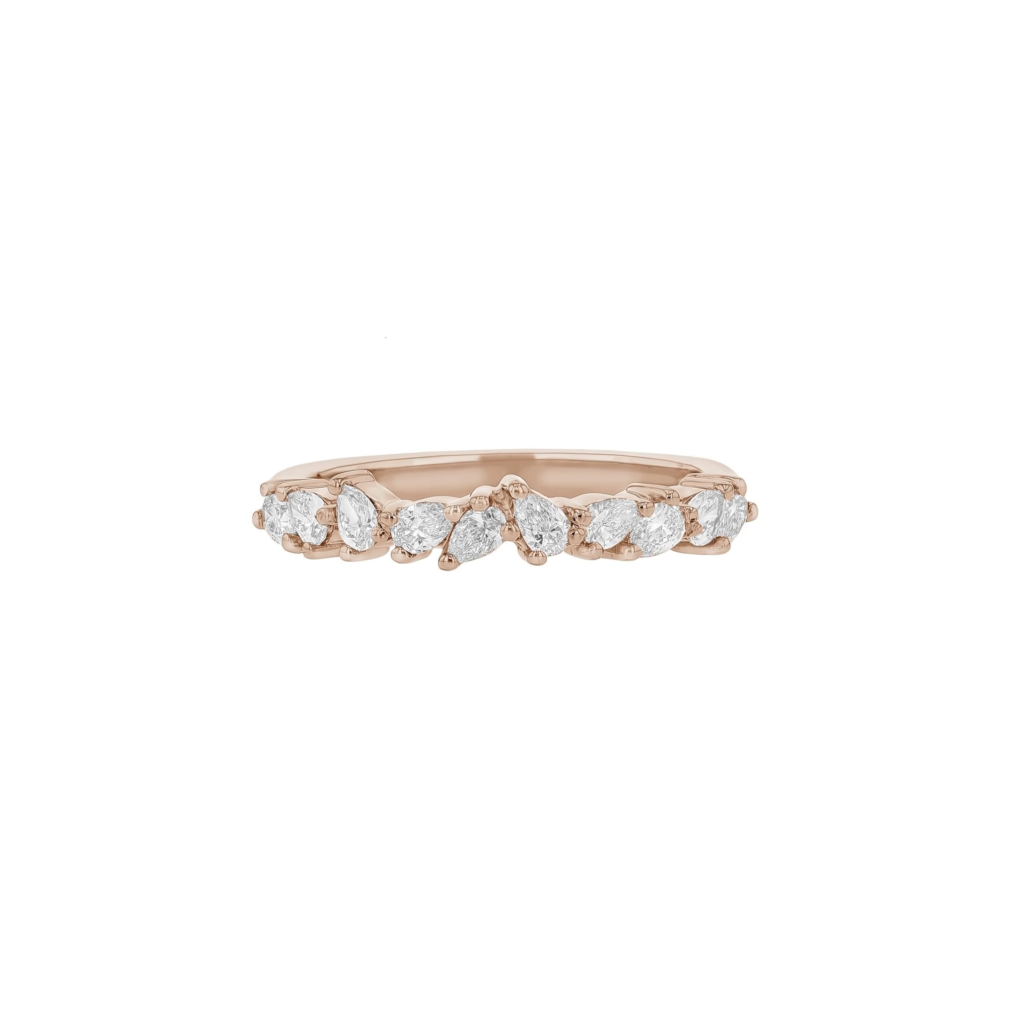 Petite Genevieve Diamond Band - Eliise Maar Jewellery