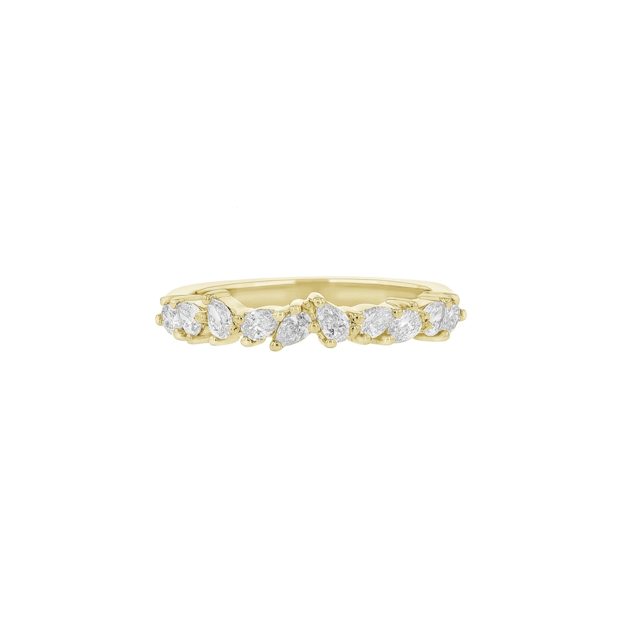 Petite Genevieve Diamond Band - Eliise Maar Jewellery