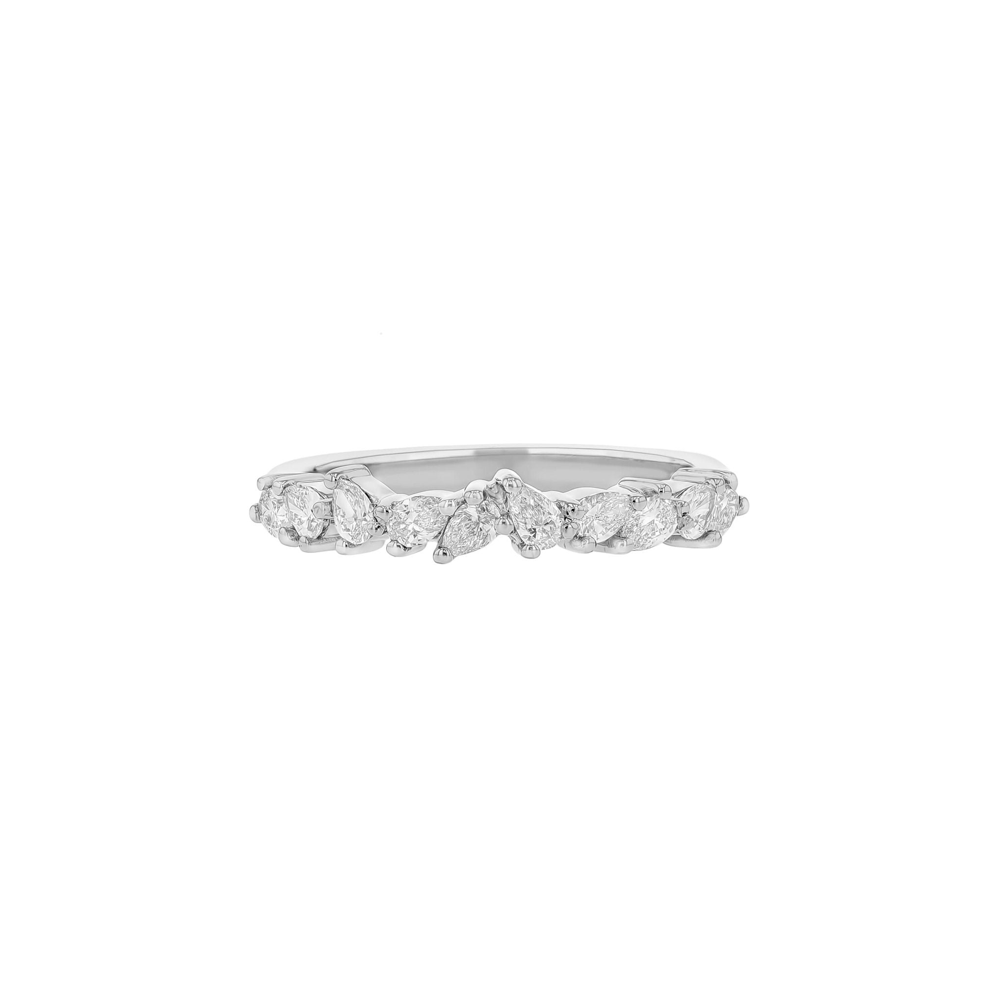 Petite Genevieve Diamond Band - Eliise Maar Jewellery