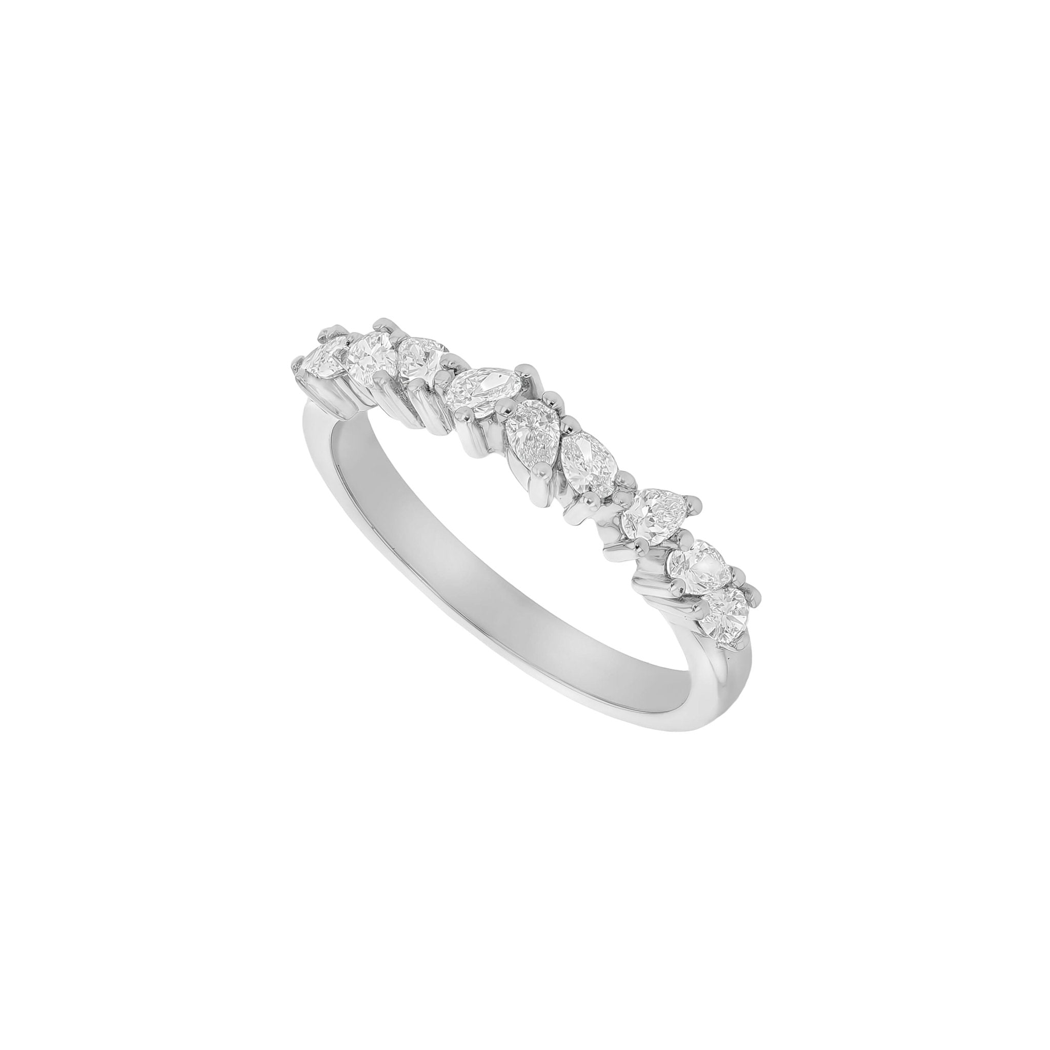 Petite Genevieve Diamond Band - Eliise Maar Jewellery