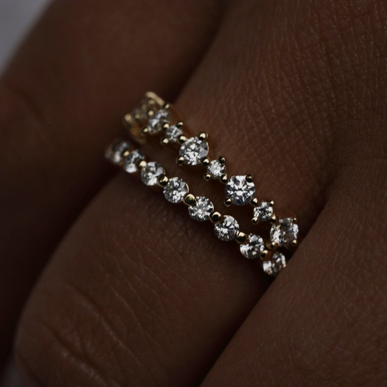 Petite Josephine Diamond Band - Eliise Maar Jewellery