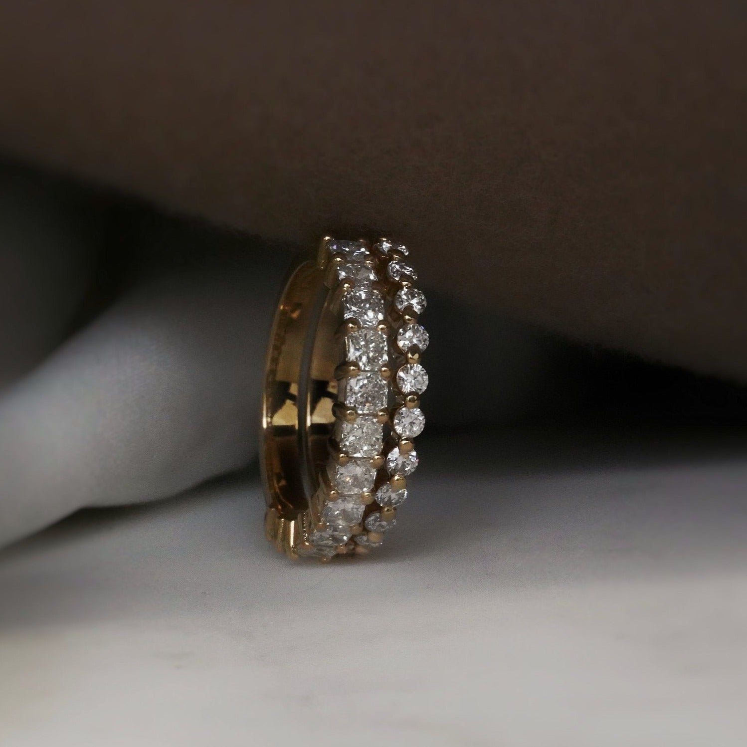 Petite Josephine Diamond Band - Eliise Maar Jewellery