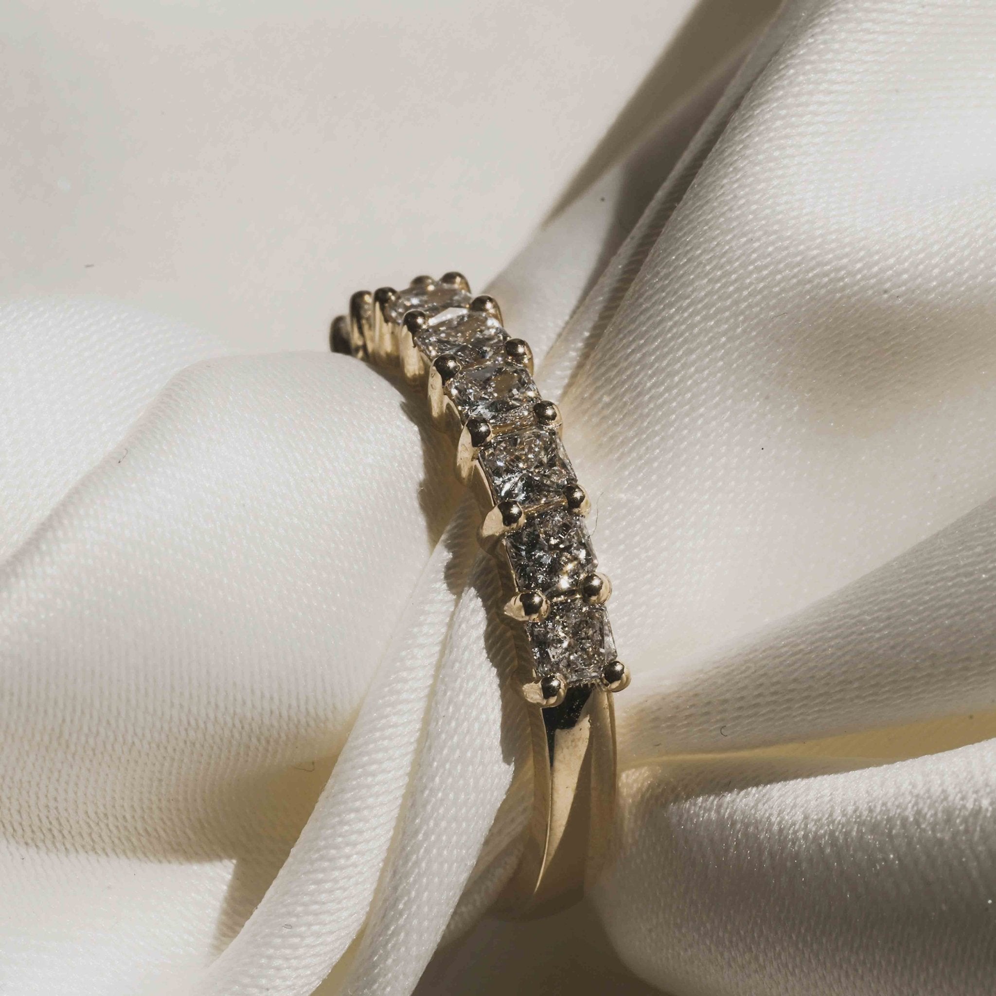 Petite Nadia Diamond Band - Eliise Maar Jewellery