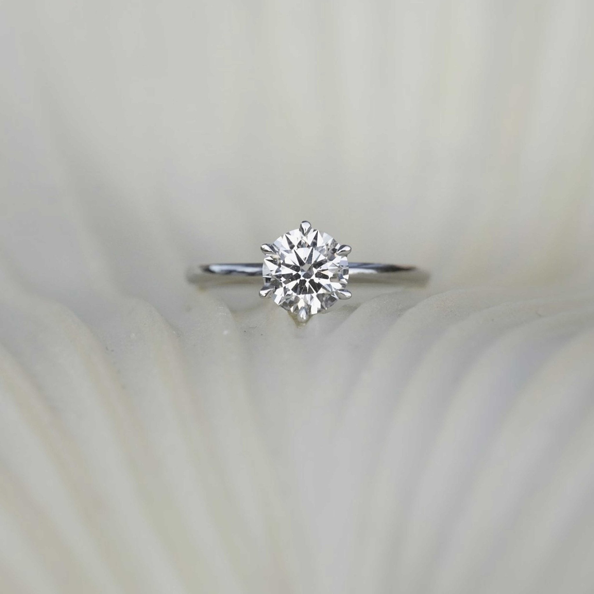 Sophie Diamond Solitaire Ring - Eliise Maar Jewellery