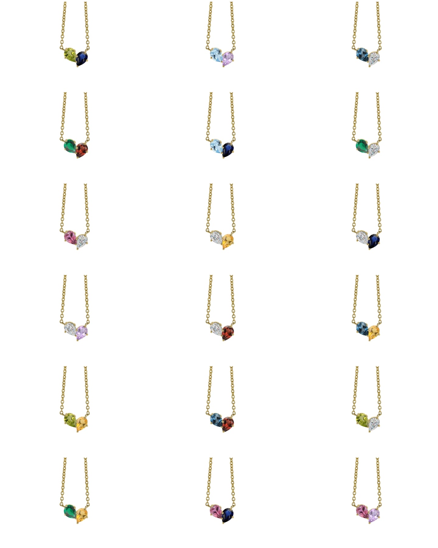 The Other Half Necklace - Eliise Maar Jewellery