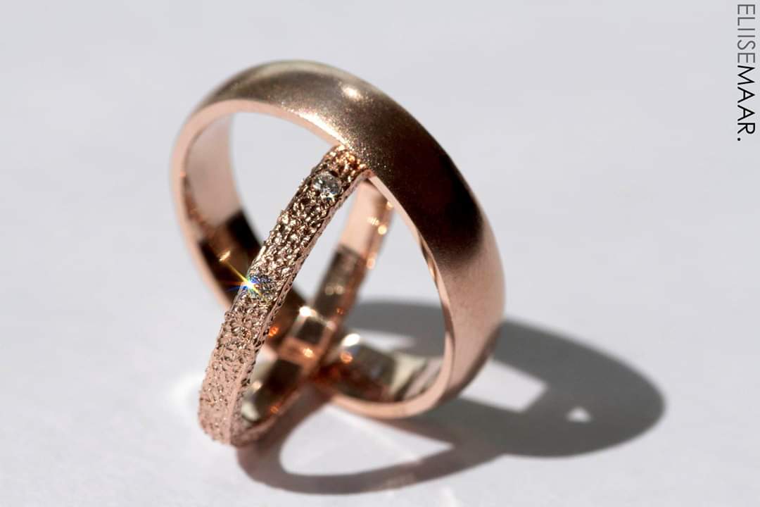 Thin Frost Rose Gold - Eliise Maar Jewellery