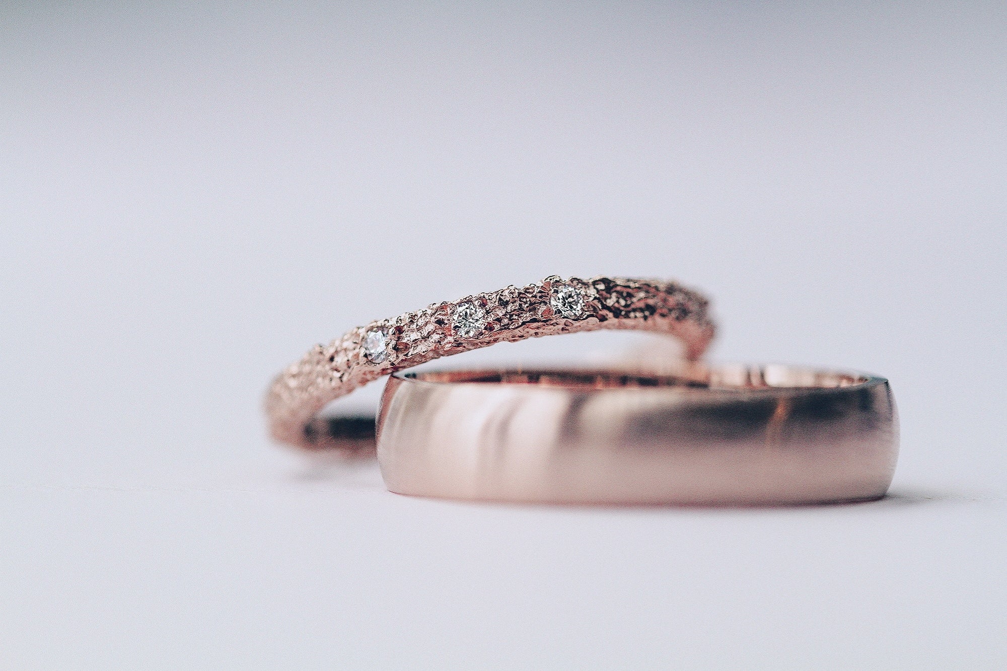 Thin Frost Rose Gold - Eliise Maar Jewellery